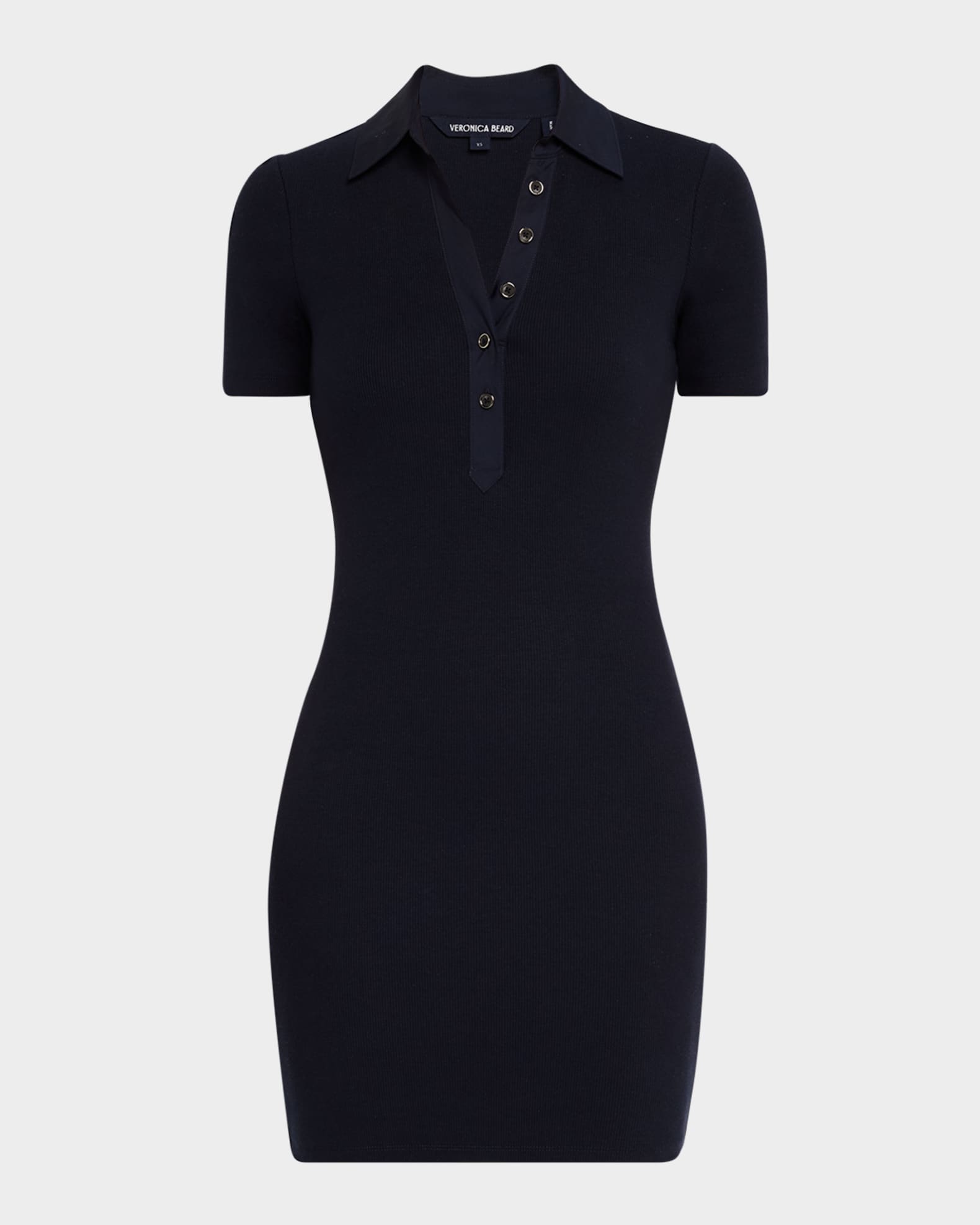 Bailey Short-Sleeve Polo Dress 0