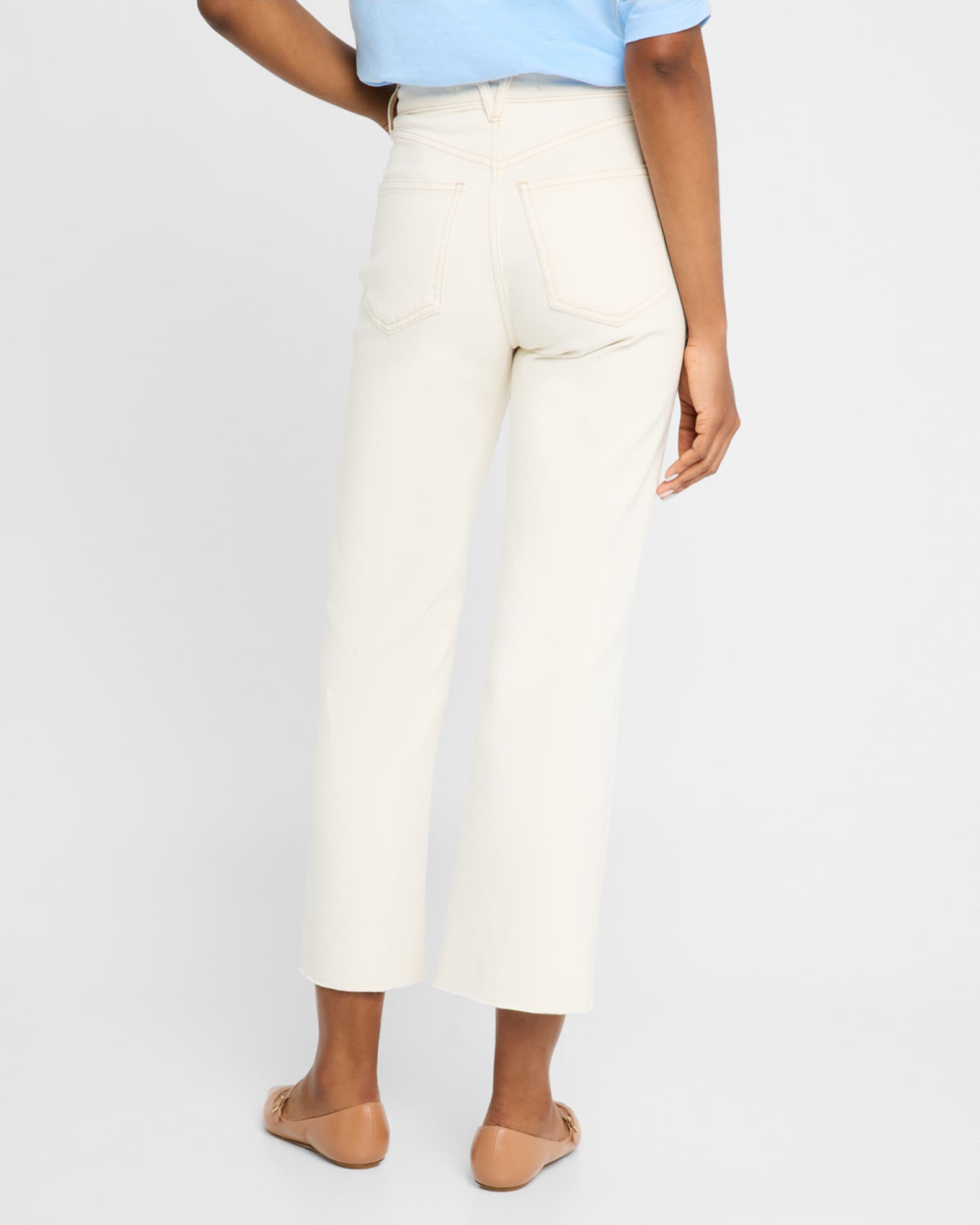 Veronica Beard Dylan HighRise Straight Ankle Jeans Neiman Marcus