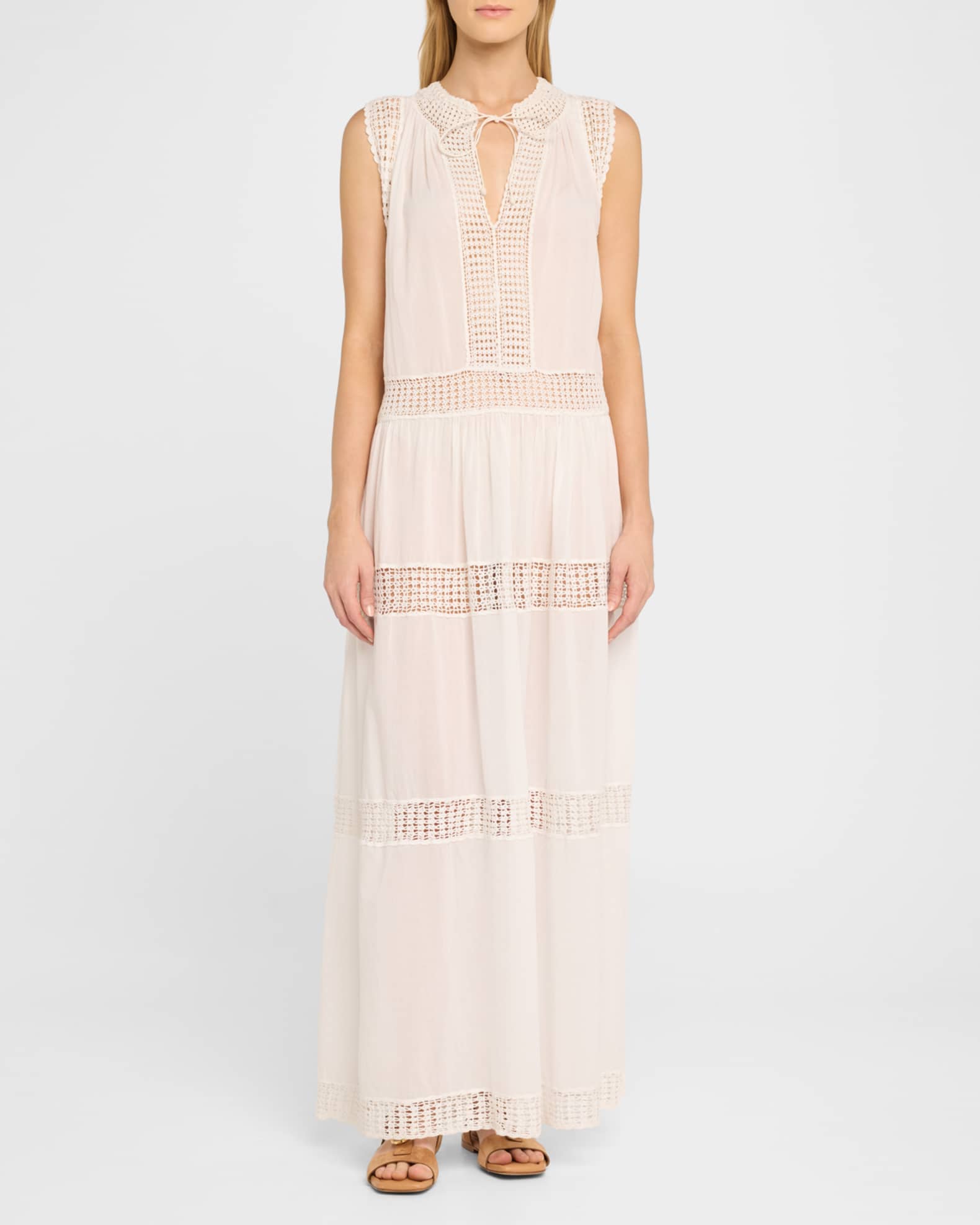 Thalia Crochet Maxi Dress 1