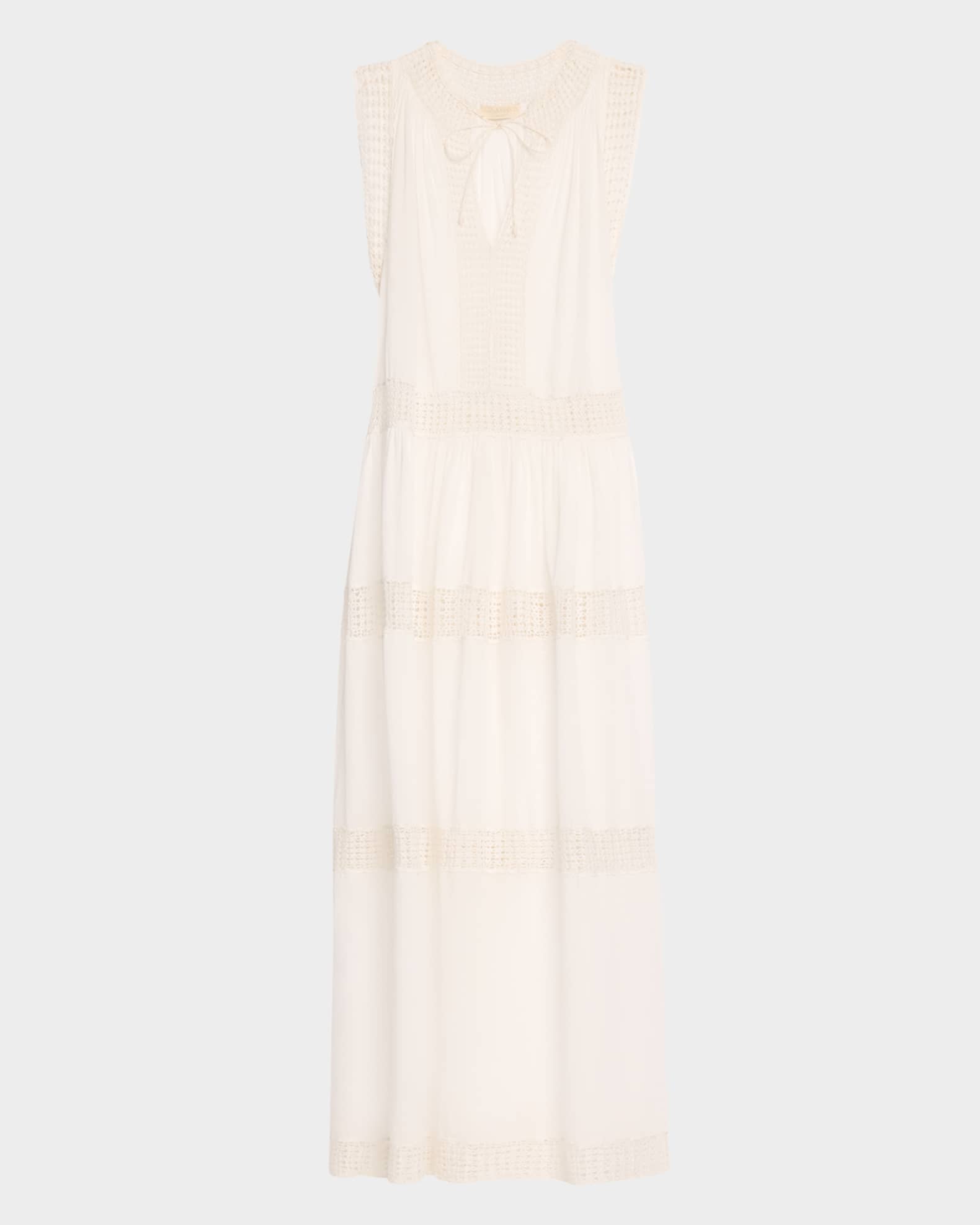 Thalia Crochet Maxi Dress 0