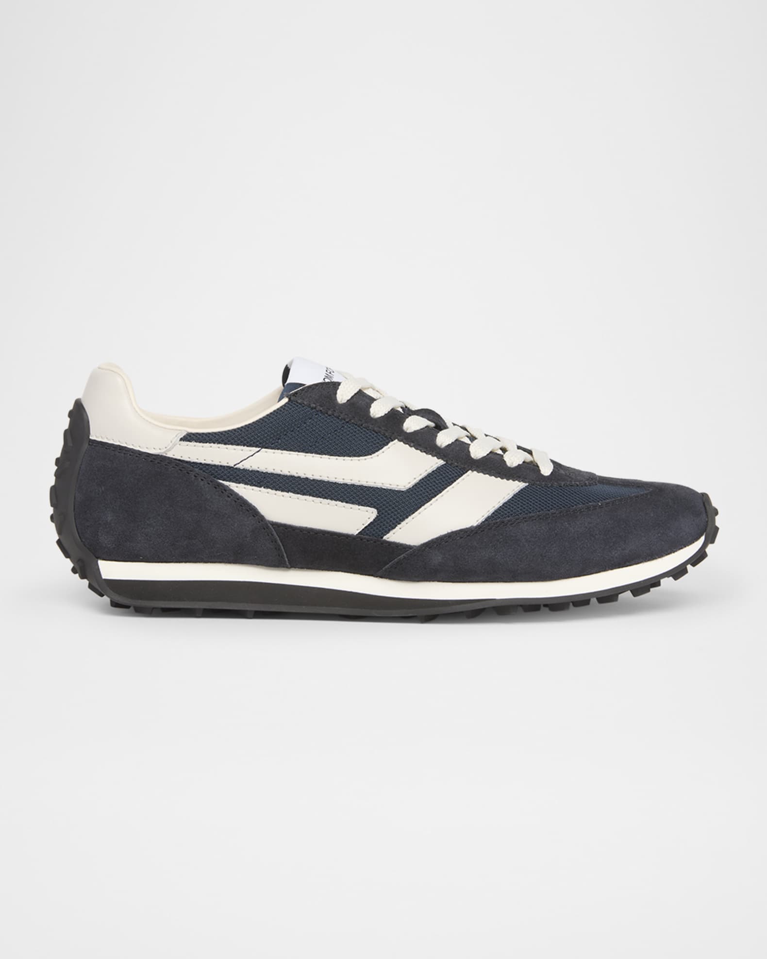 Men's Mick Tech Fabric and Suede Sneakers 0