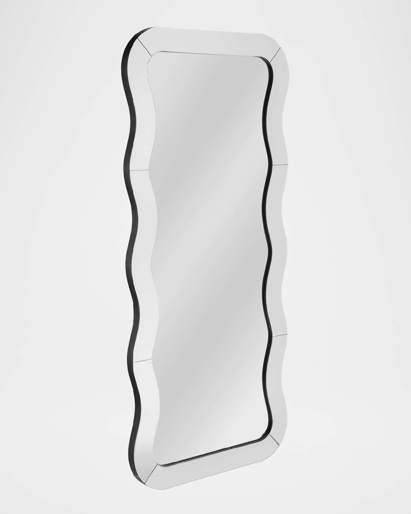 Winnie 80" Floor Mirror Neiman Marcus