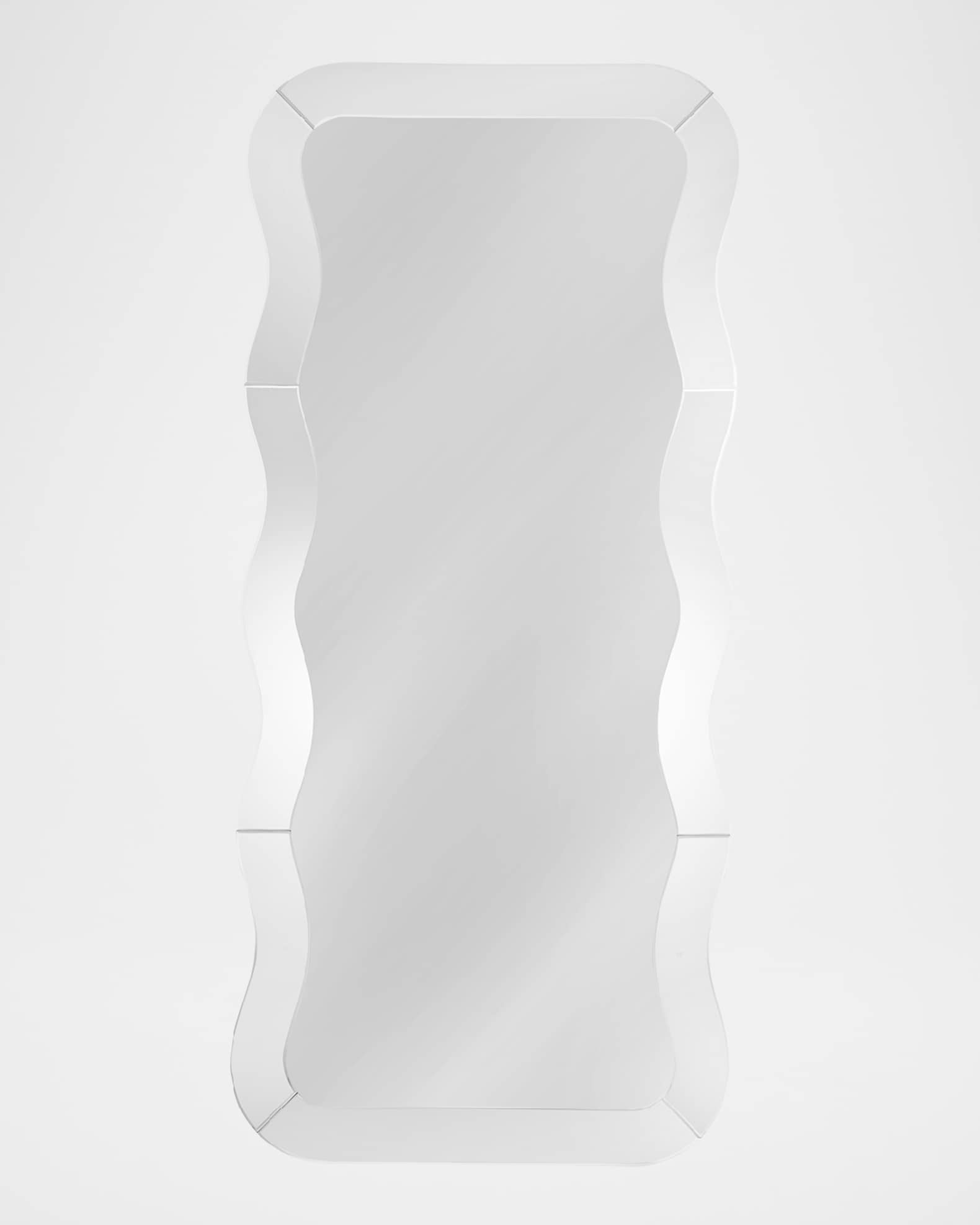 Winnie 80" Floor Mirror Neiman Marcus