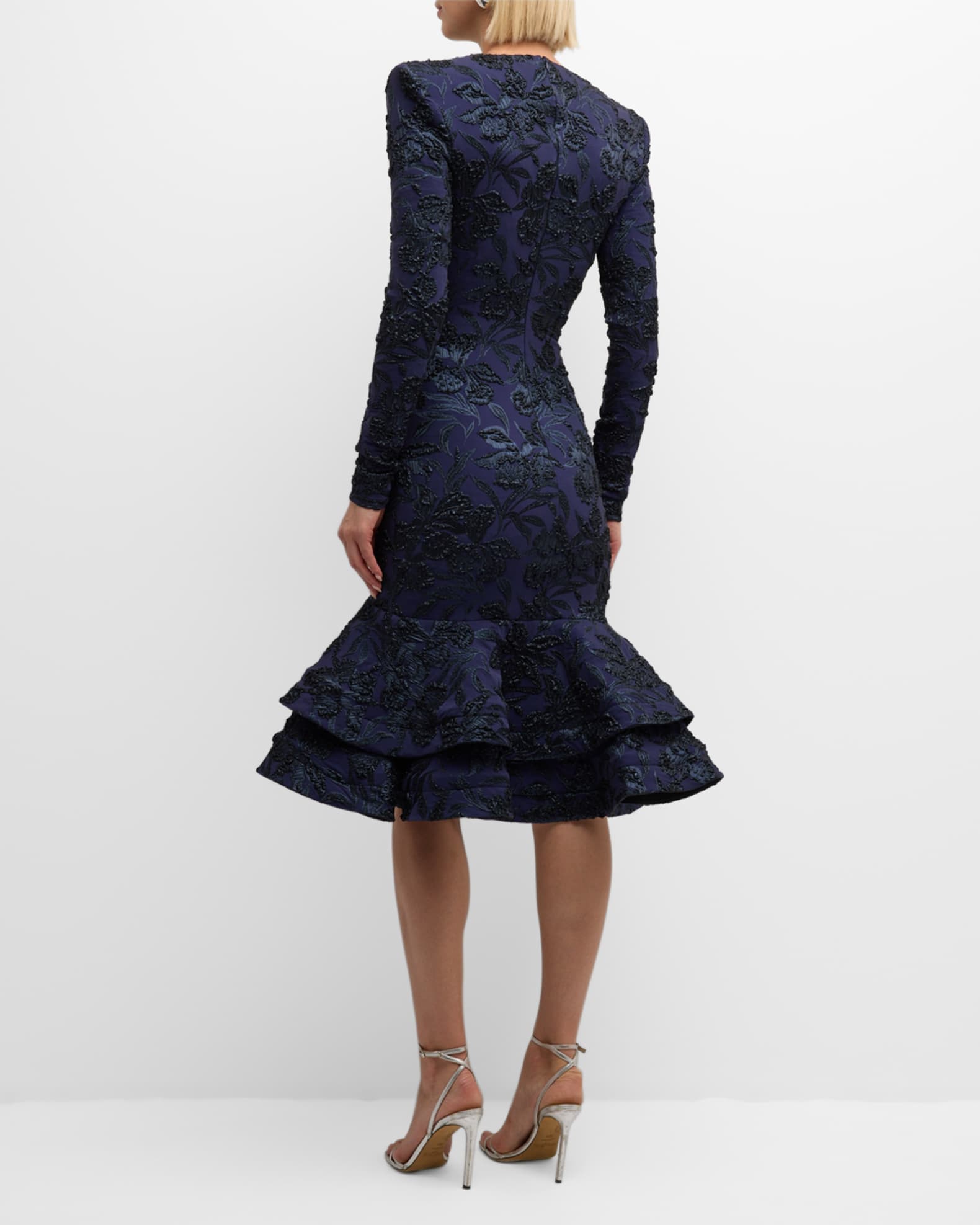 american sleeve flare dress – louren store