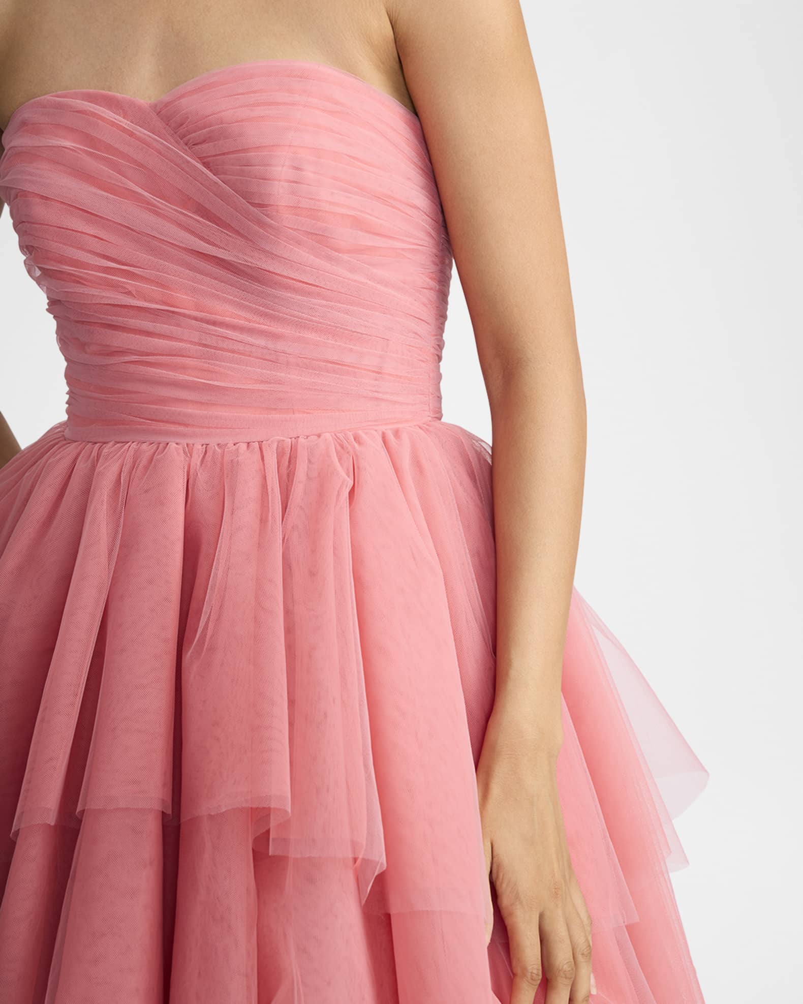 Zac Posen Wicked x Zac Posen Tiered Tulle Ball Gown Neiman Marcus