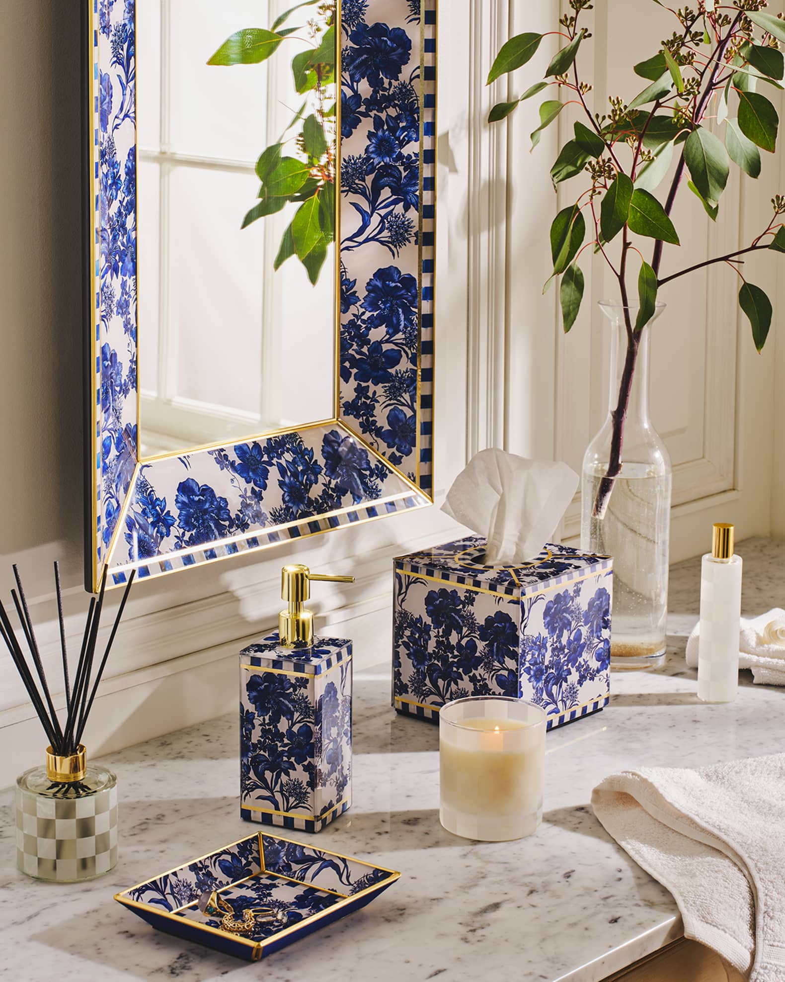 MacKenzieChilds Flower Market Room Spray, 100 mL Neiman Marcus