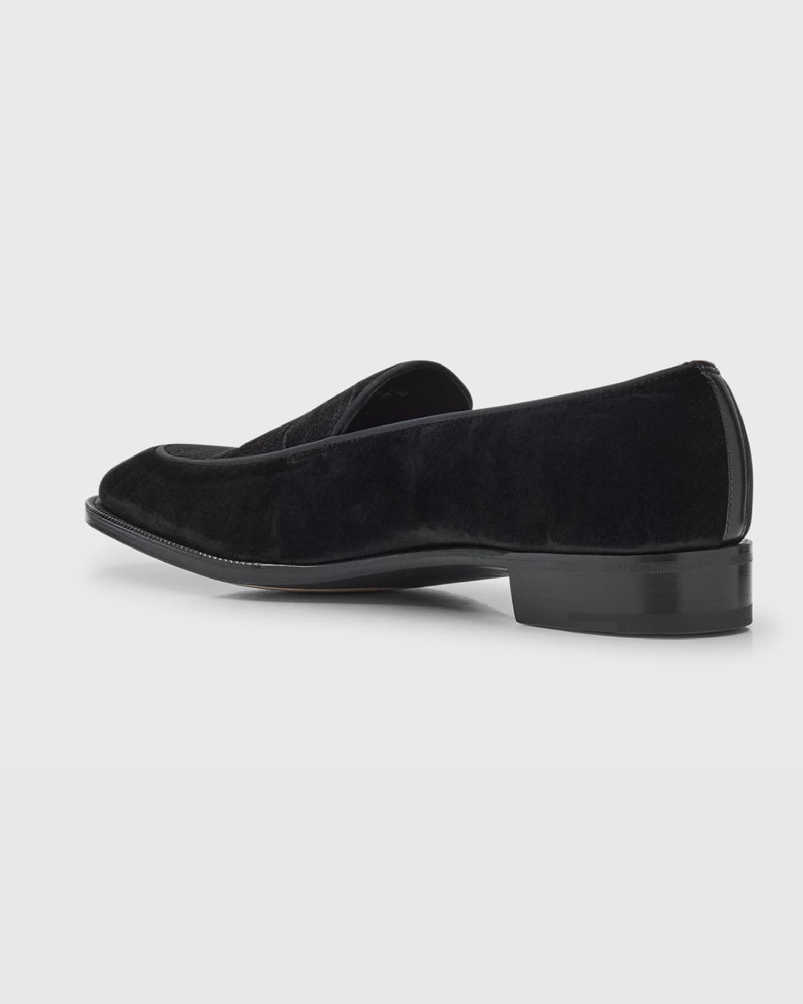 Men's Bill Velvet Penny Loafers 1