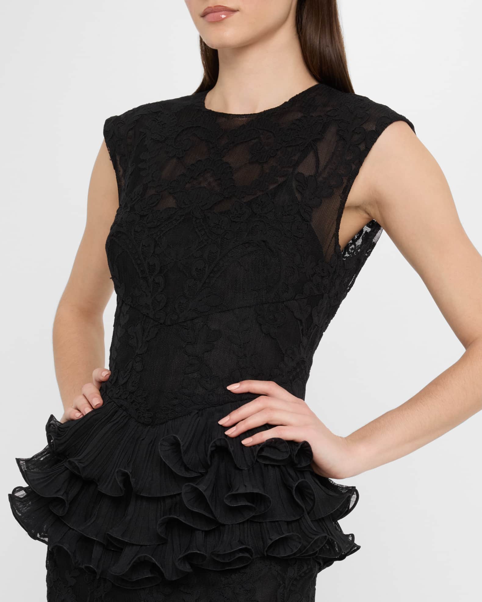ワンピース ZIMMERMANN CRUSH LACE MIDI DRESS Crush Twist Front Midi Dress Peach Lace Print Online
