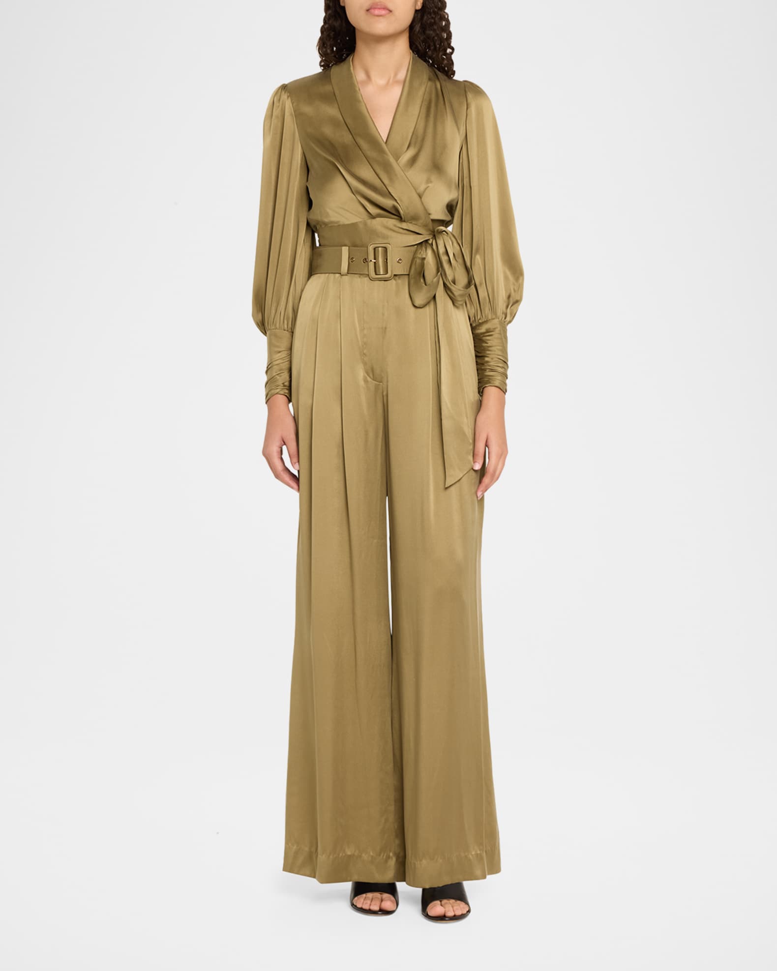 Silk Wrap Top 1