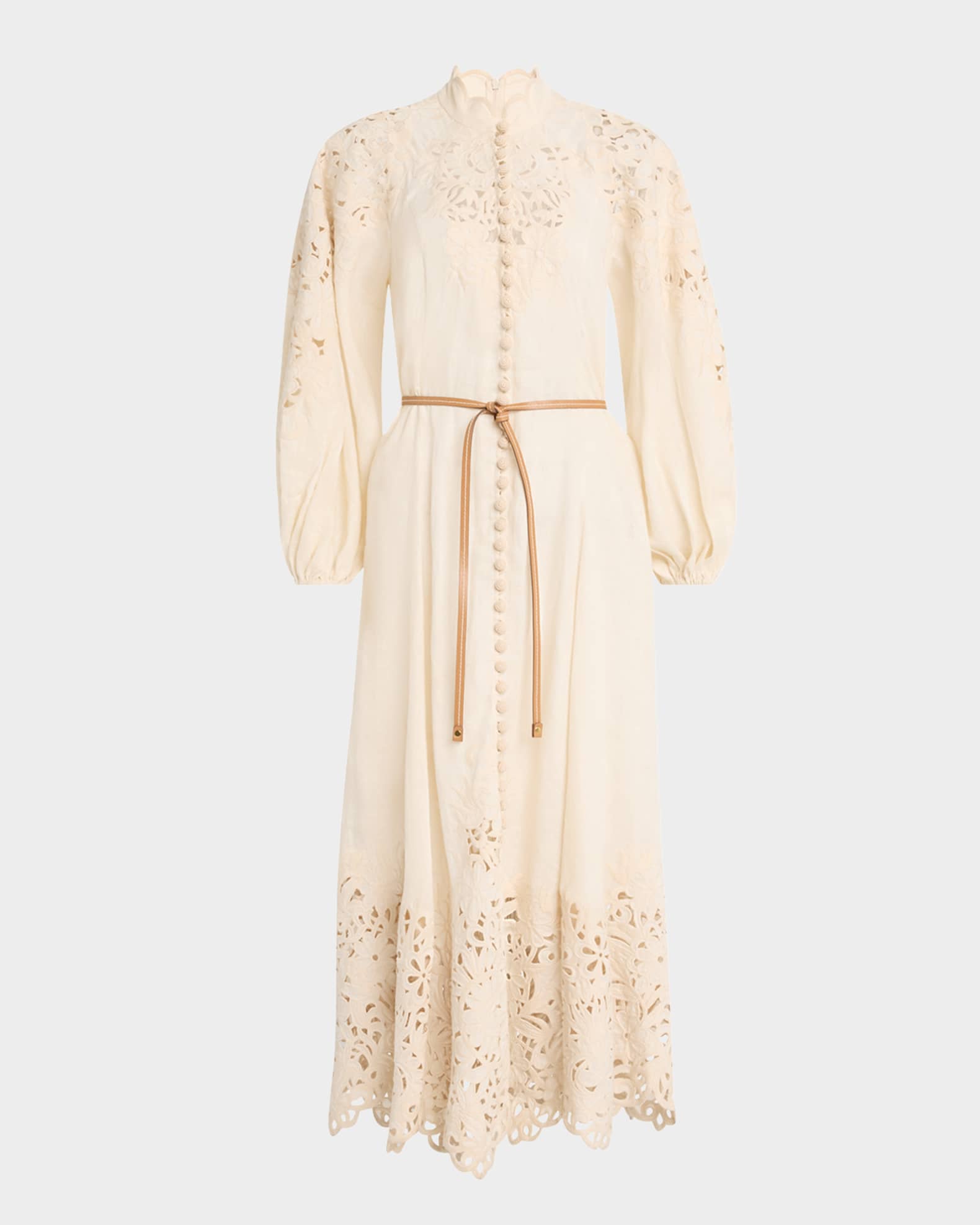 Wylie Embroidered Billow Dress 0