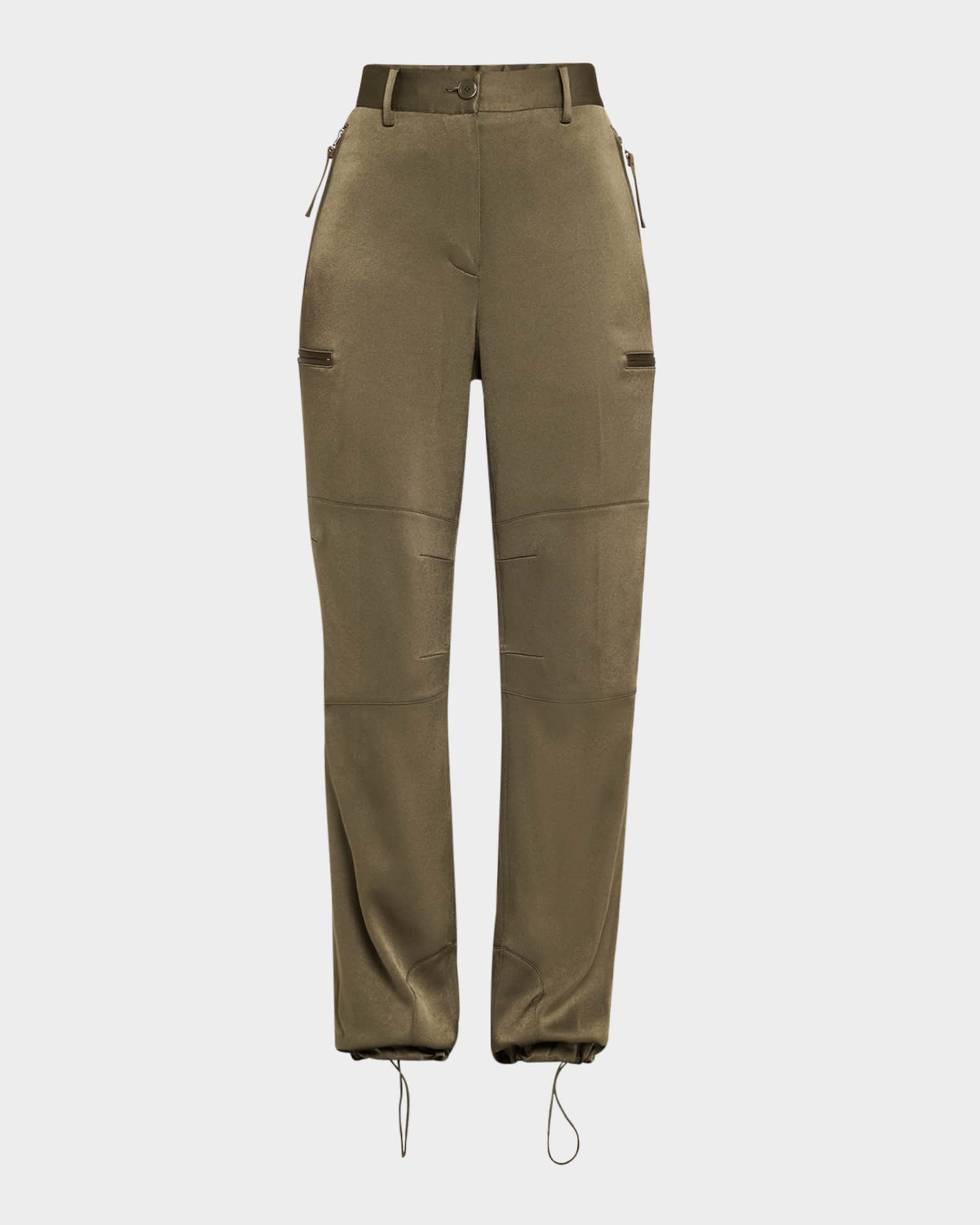 Fluid-Satin Flight Pants 0
