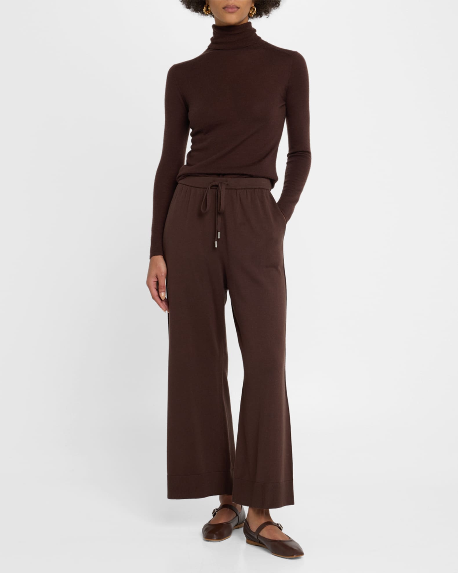 Celine Cashmere-Blend Pants 1