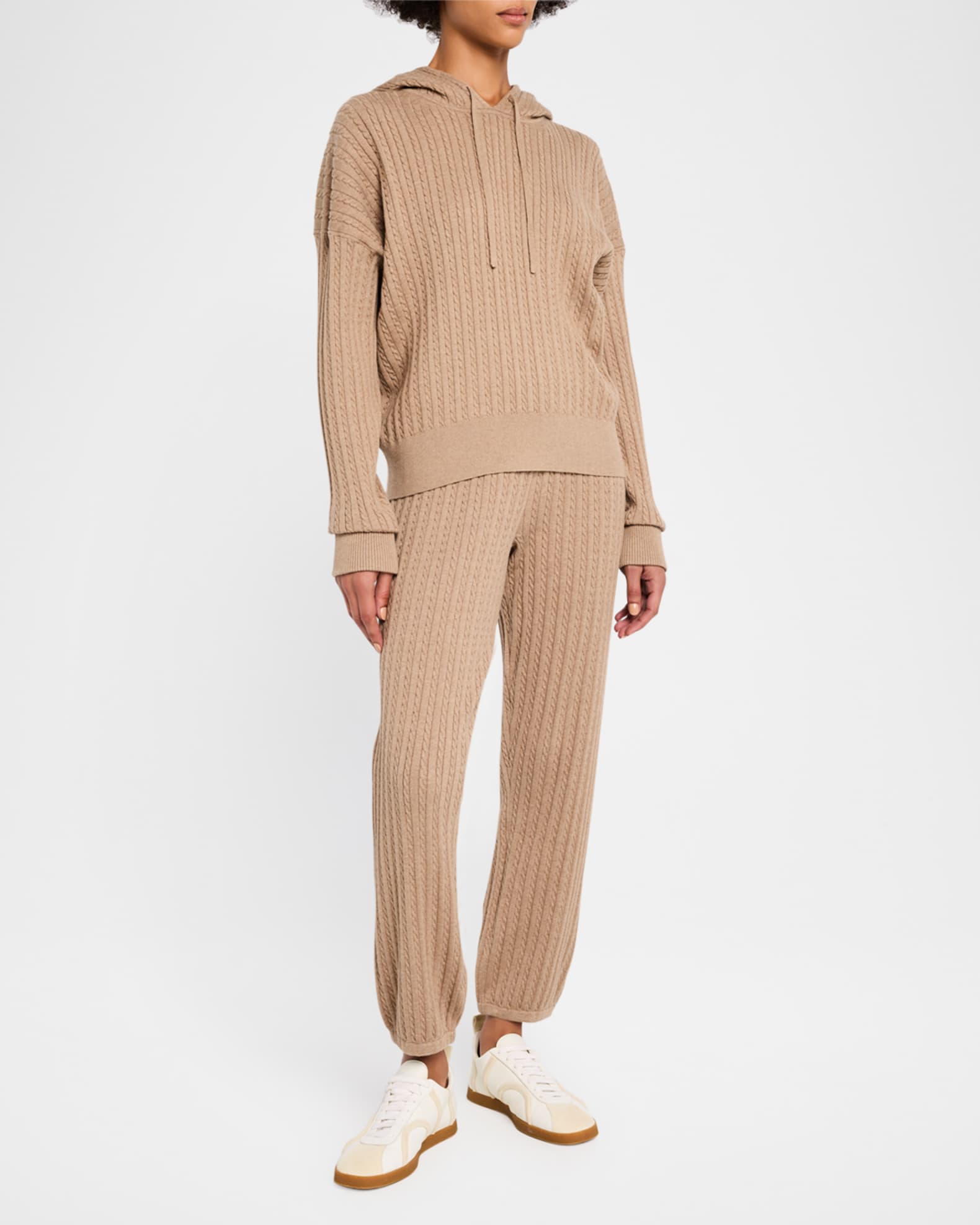 Cable-Knit Joggers 1