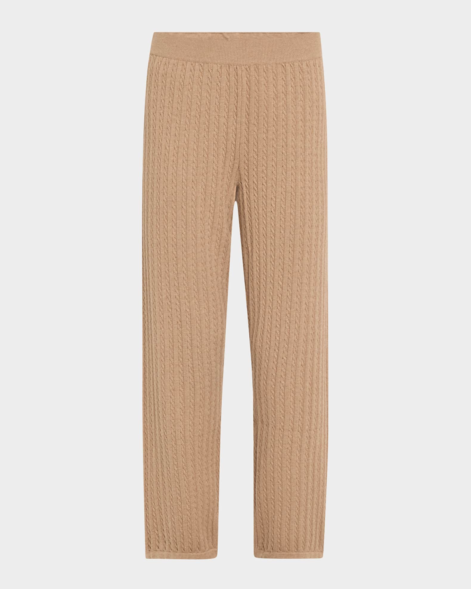 Cable-Knit Joggers 0