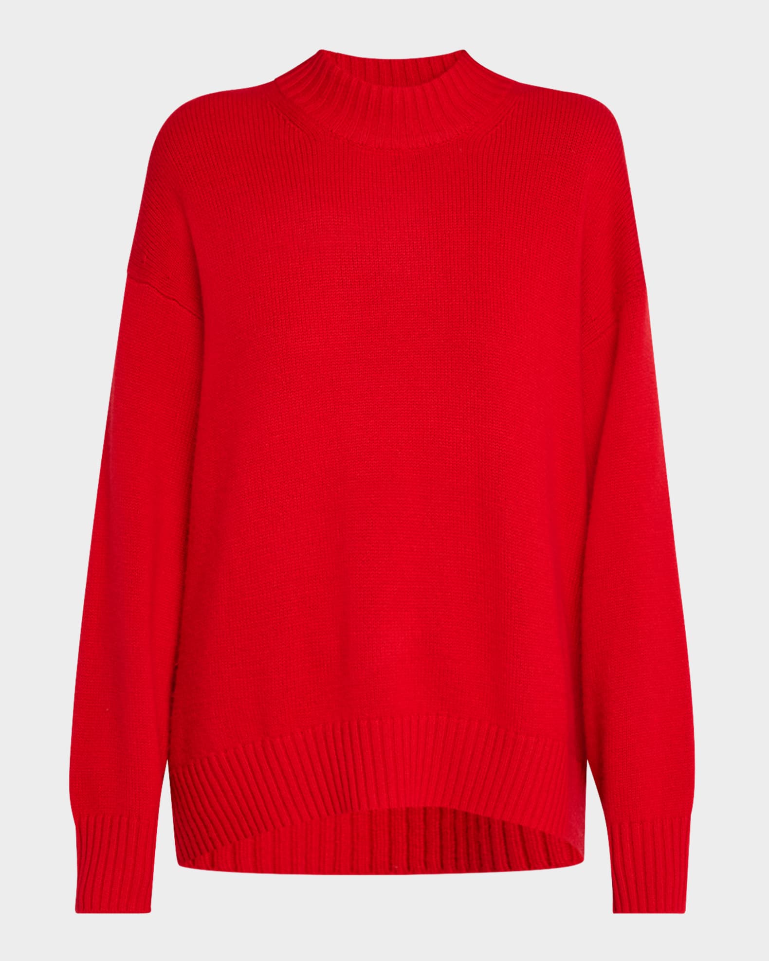 Frame Cashmere Crewneck Sweater True Red