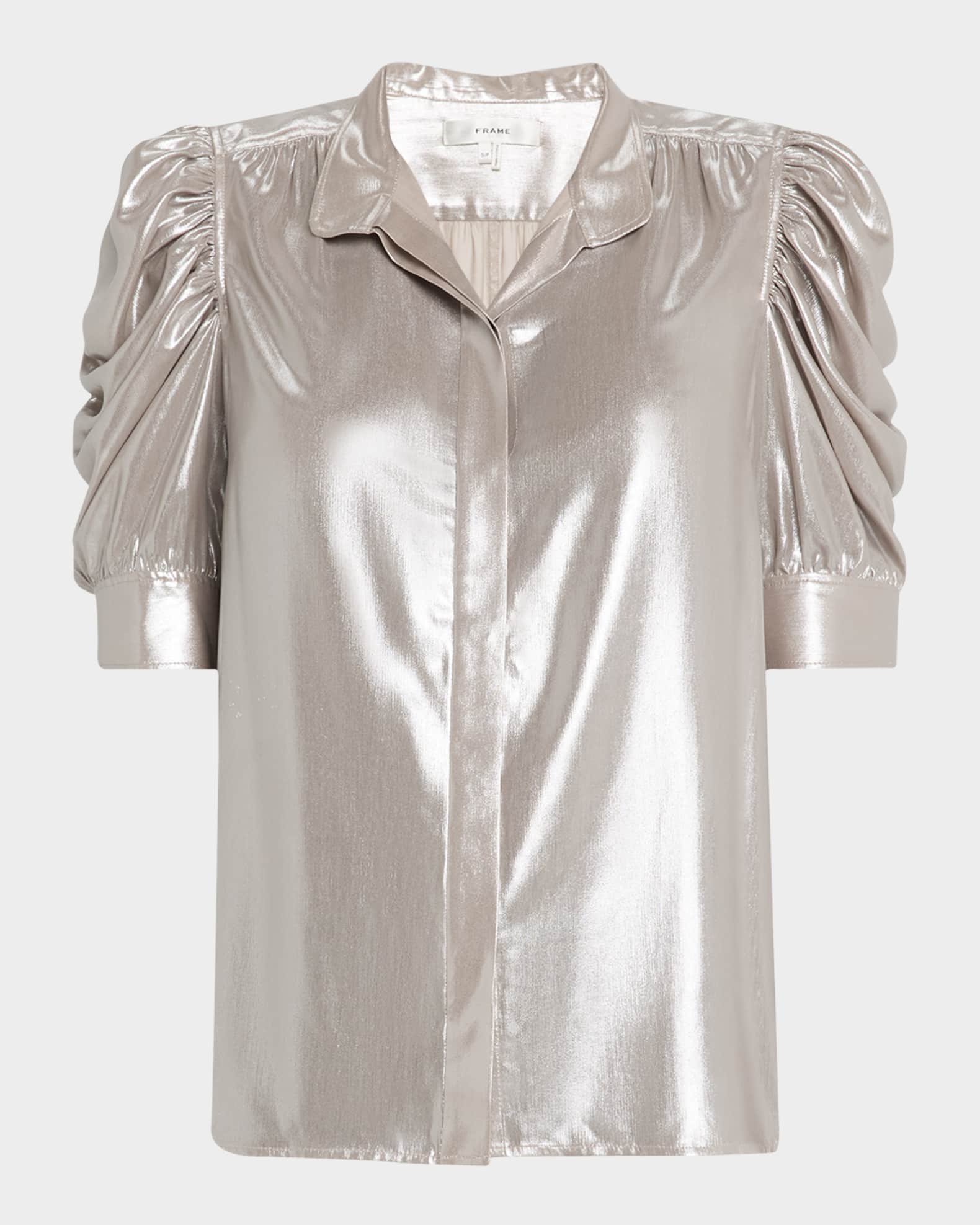 Gillian Metallic Lurex Top 0