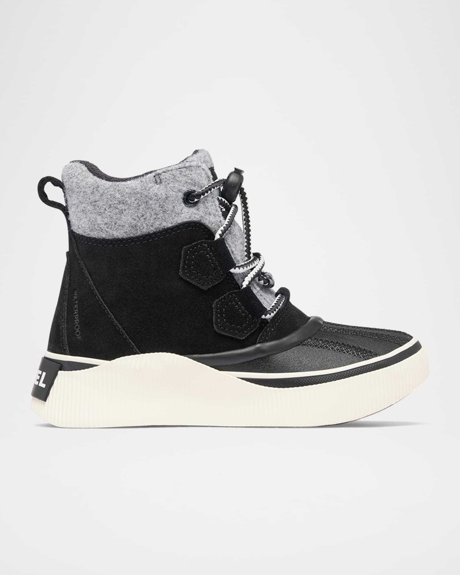 Kid's Out N About Chillz Waterproof Suede Boots, Kids 0