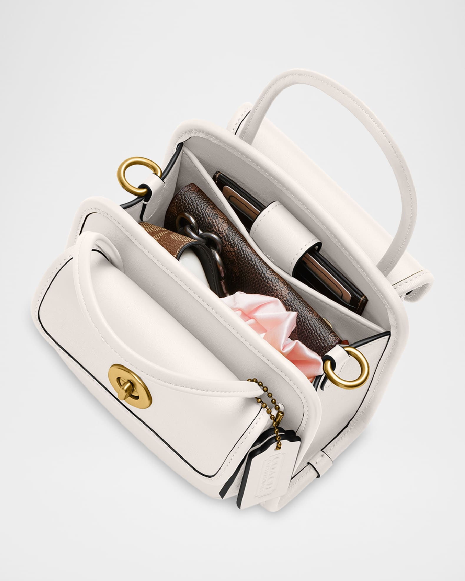 The Coach Originals Safari Leather Tote Bag