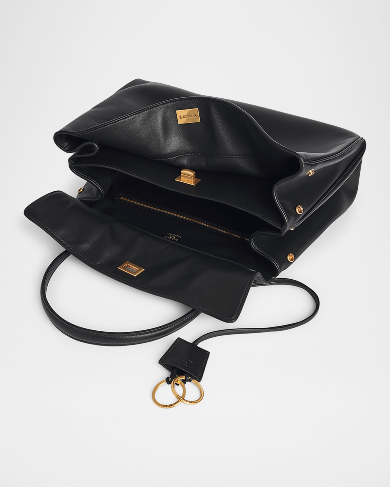 Balenciaga Rodeo Medium Leather Top-Handle Bag | Neiman Marcus Balenciaga Rodeo Medium Leather Top-Handle Bag | Neiman Marcus