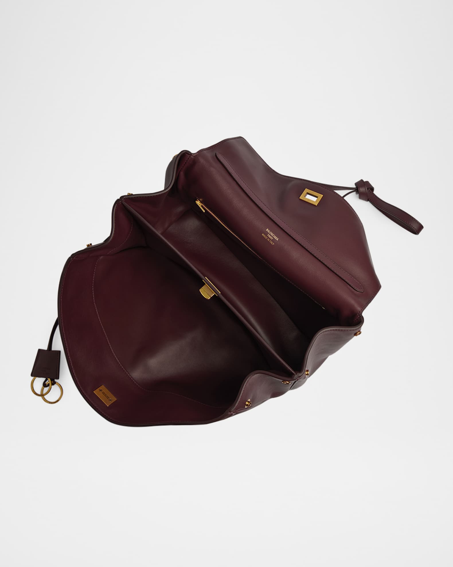 Rodeo Medium Leather Top-Handle Bag | Neiman Marcus