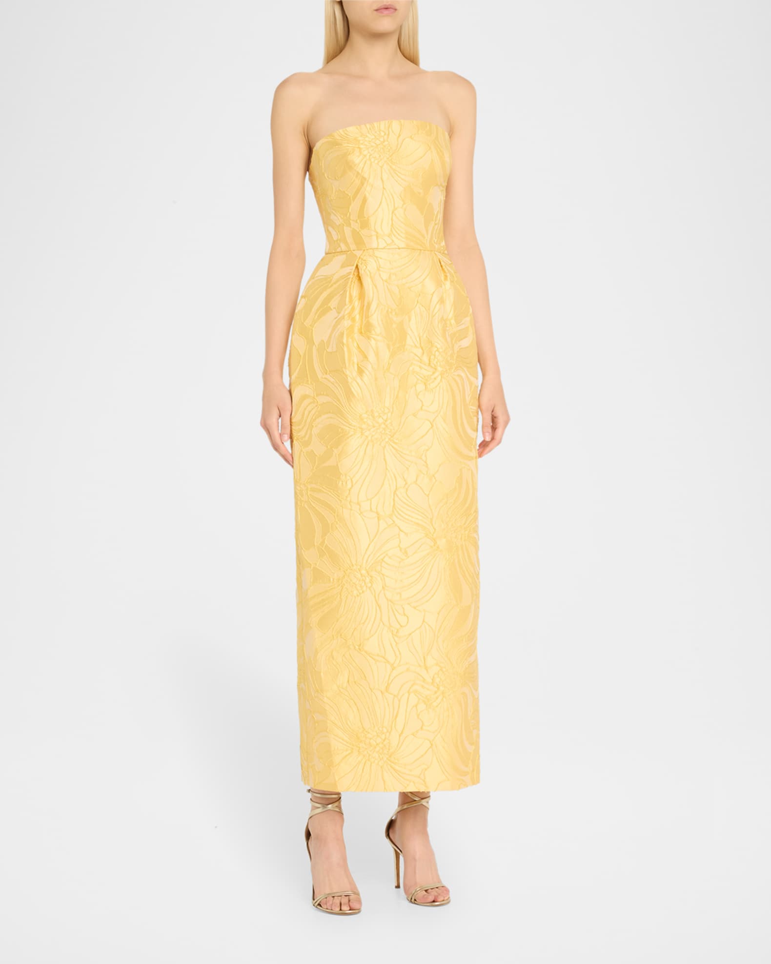 Neiman marcus yellow dress hot sale