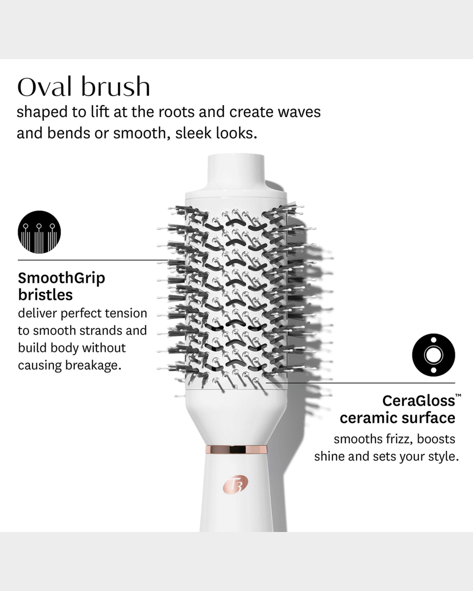 One-Step Smoothing and Volumizing Hair Dryer Brush 1
