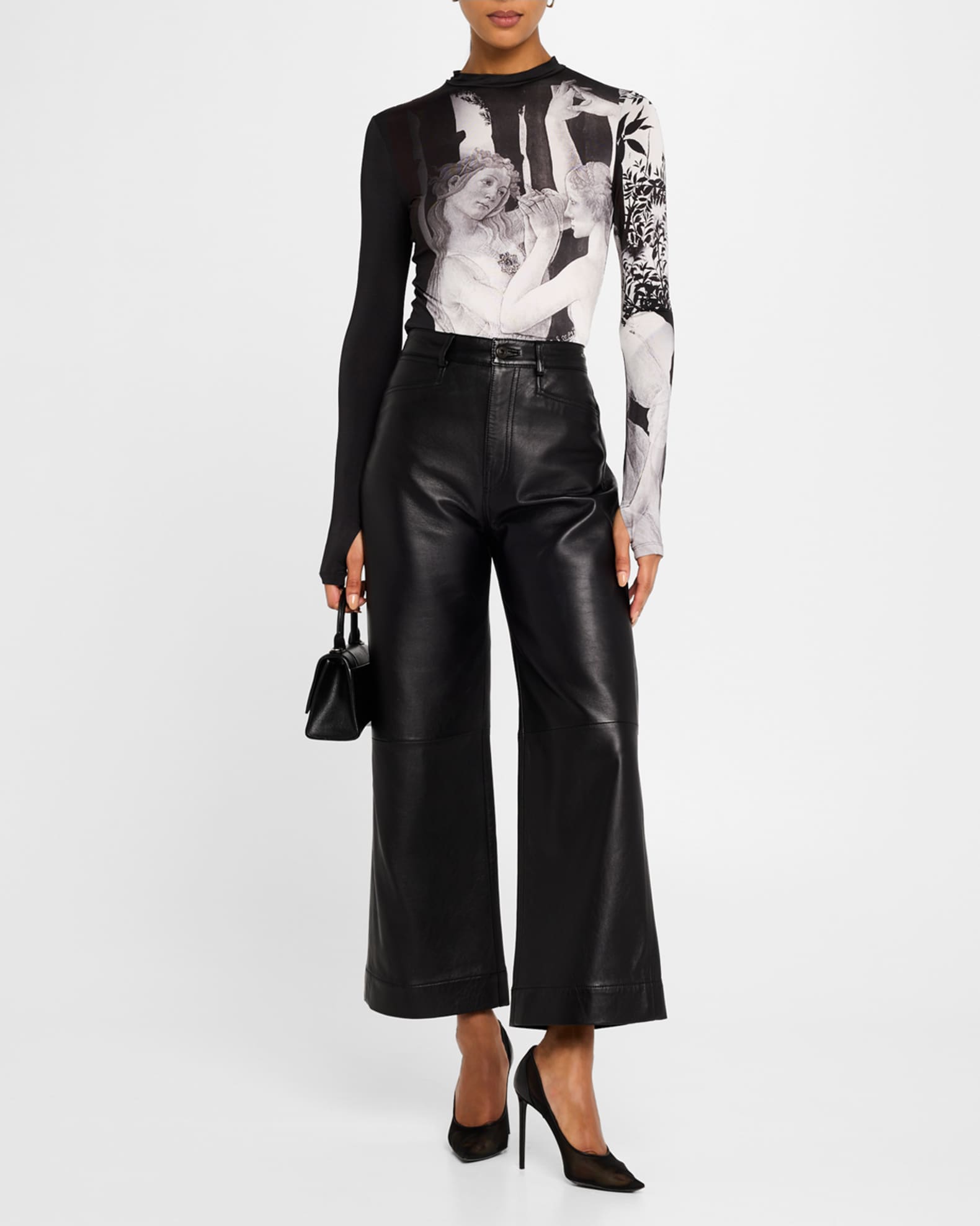 Renaissance Fresco Delaina Long-Sleeve Turtleneck Top 1