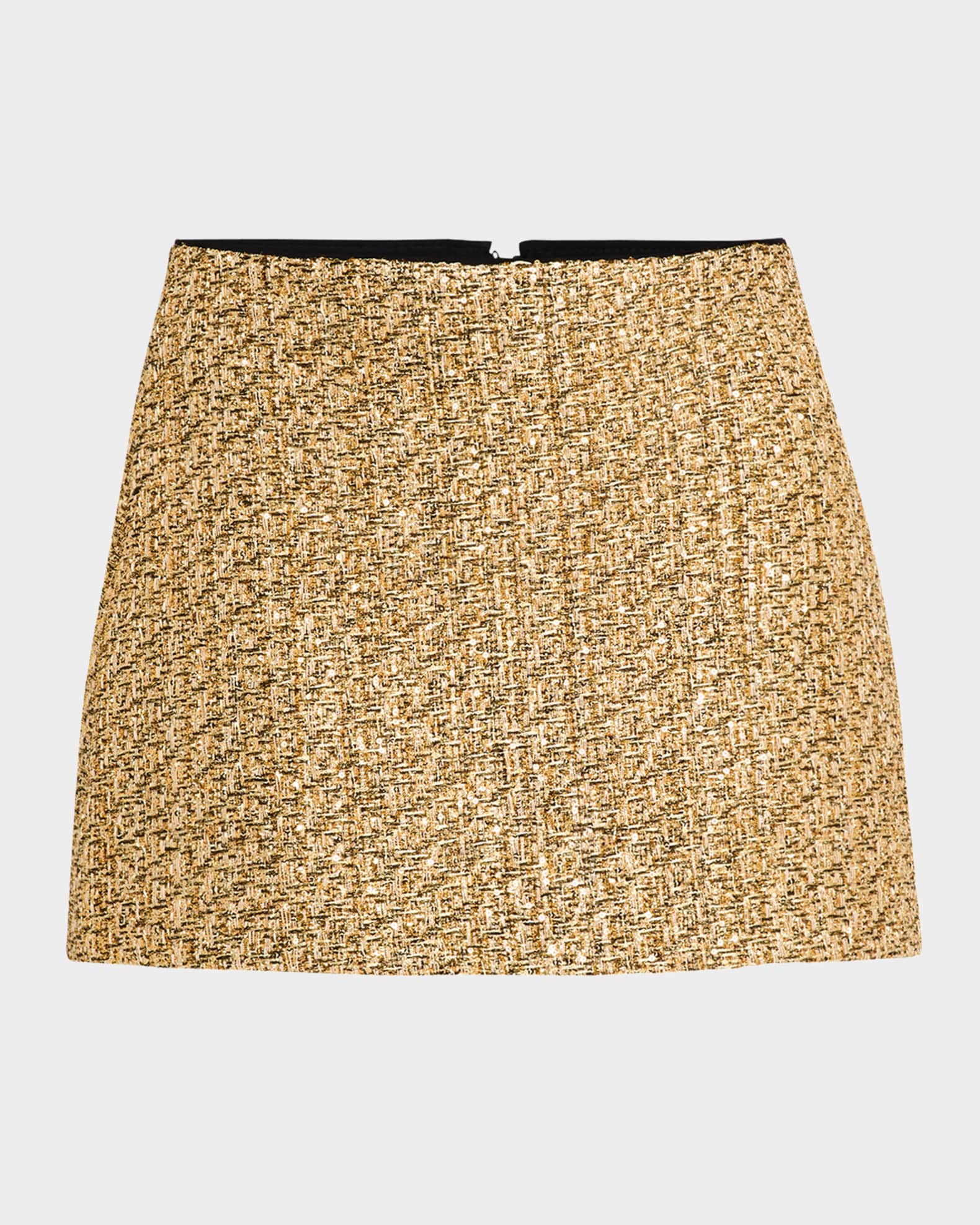 Rubi Embellished Tweed Micro Skirt
