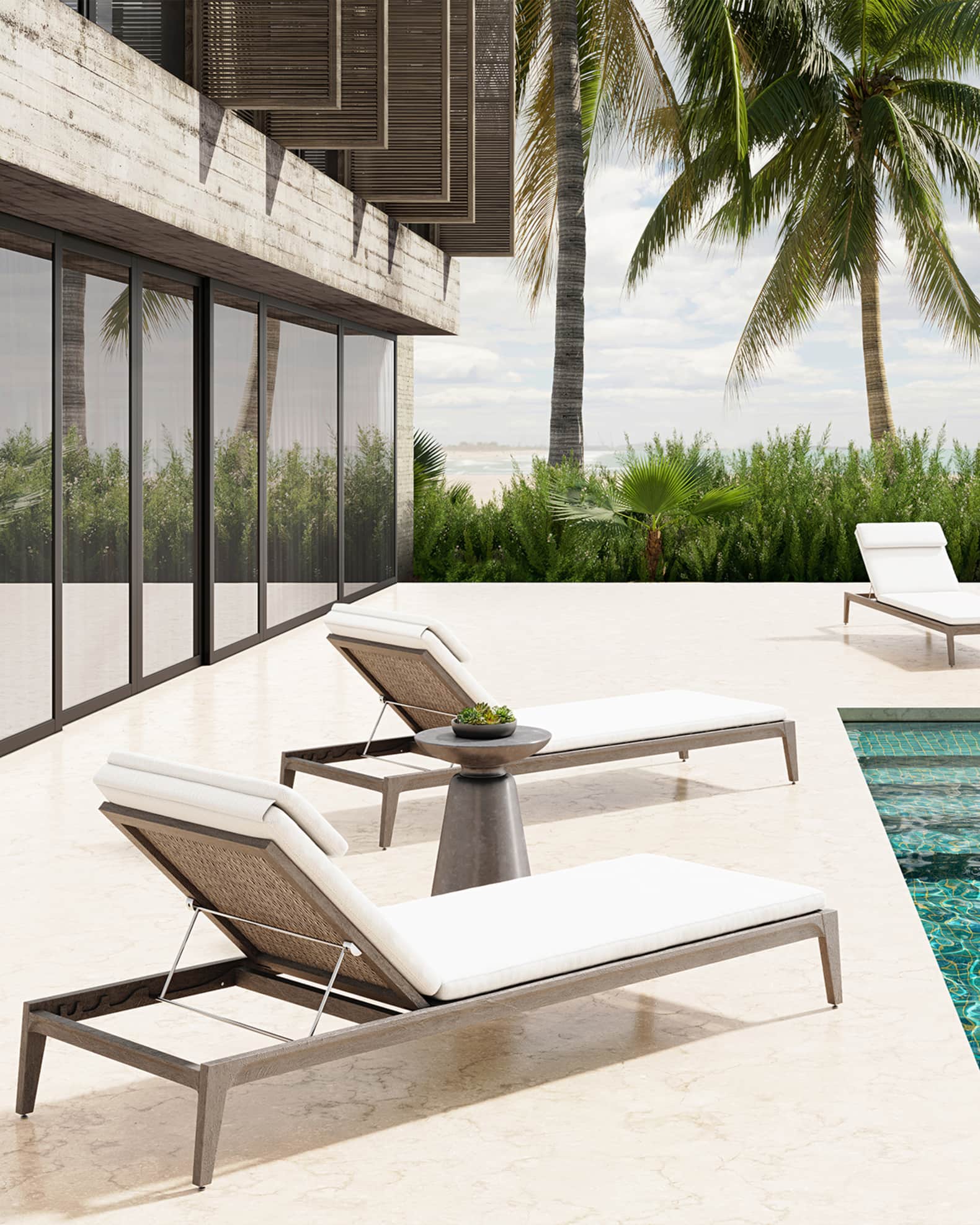 Ibiza Outdoor Chaise 0