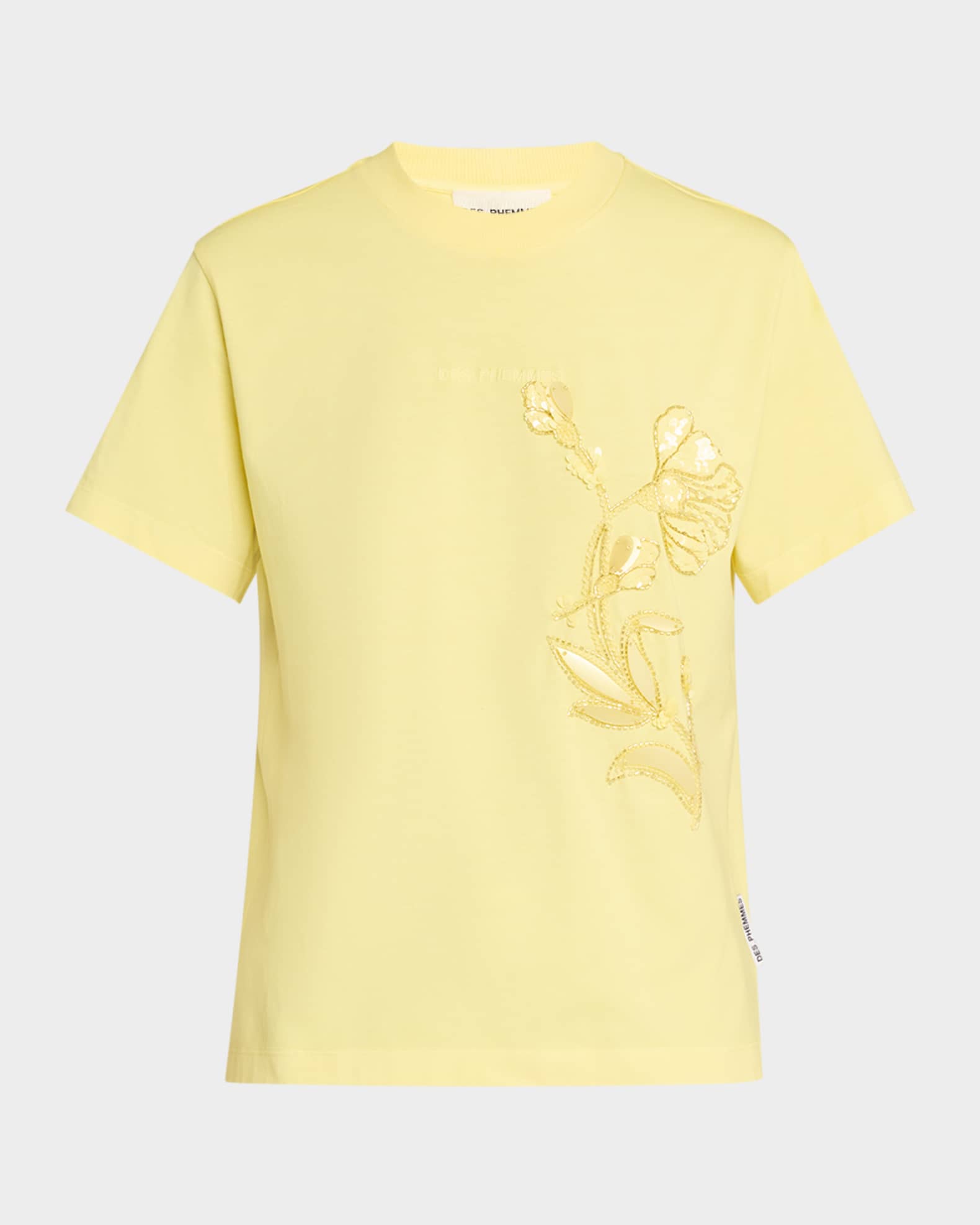 Floral Crystal T-Shirt 1