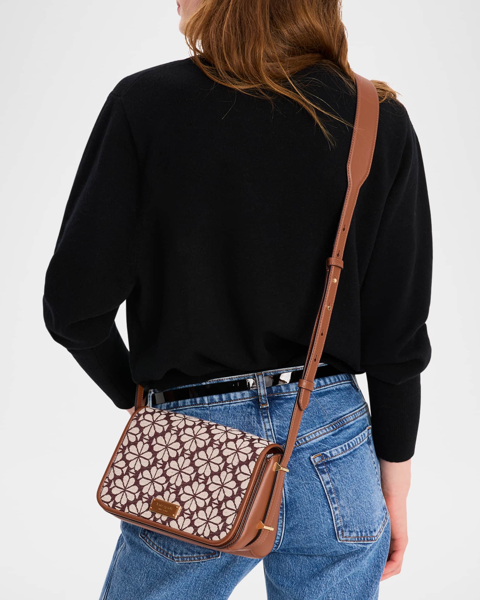 kate spade new york spade flower jacquard crossbody bag kate spade new york spade flower jacquard crossbody bag