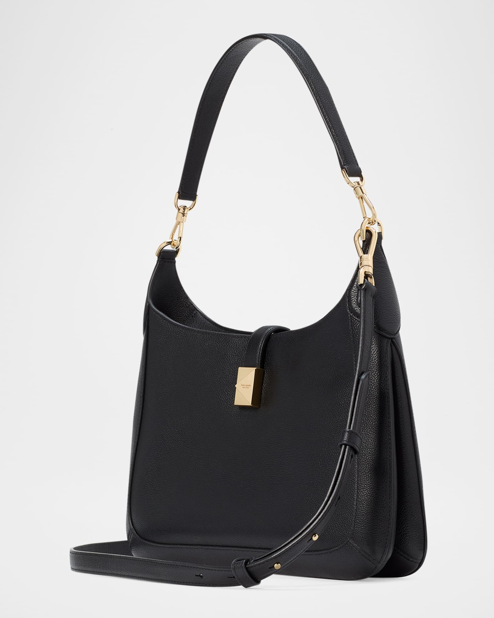 tribeca pebbled leather hobo bag 1