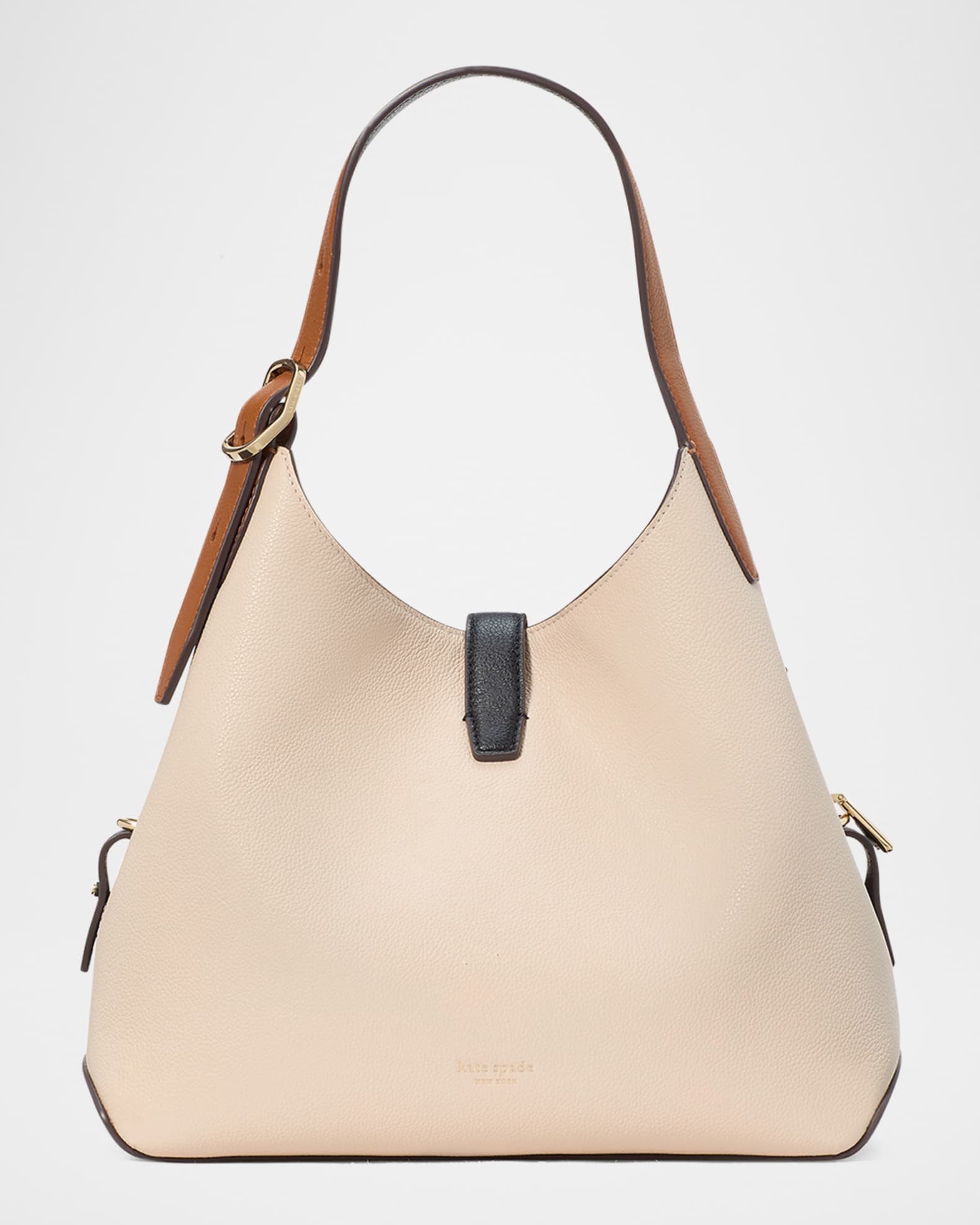 kate spade new york tribeca colorblock pebbled leather crossbody bag
