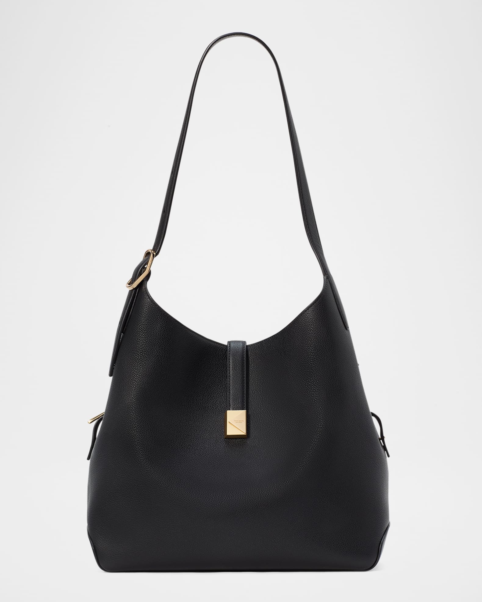 tribeca pebbled leather shoulder bag 0