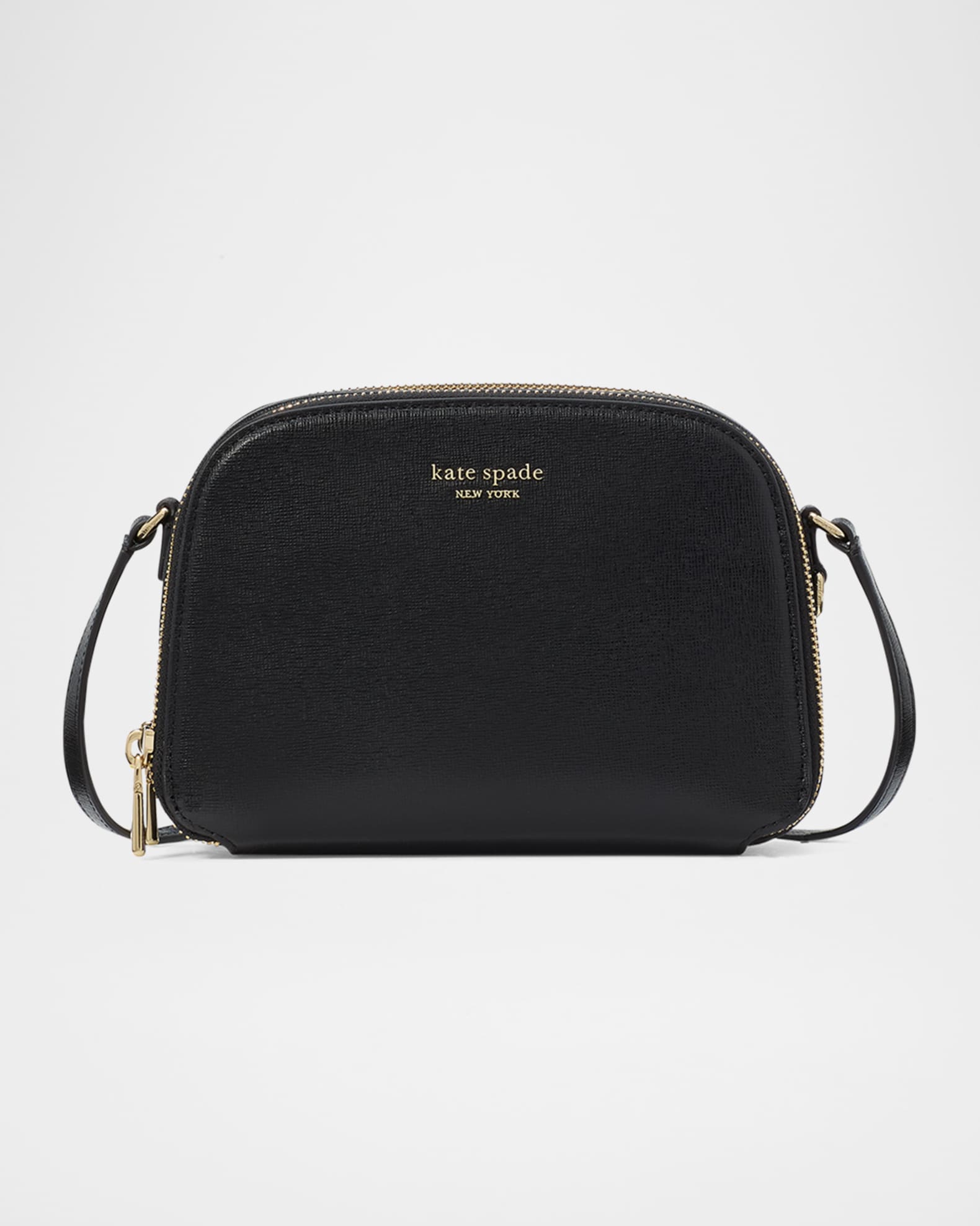 devin double-zip leather crossbody bag 0