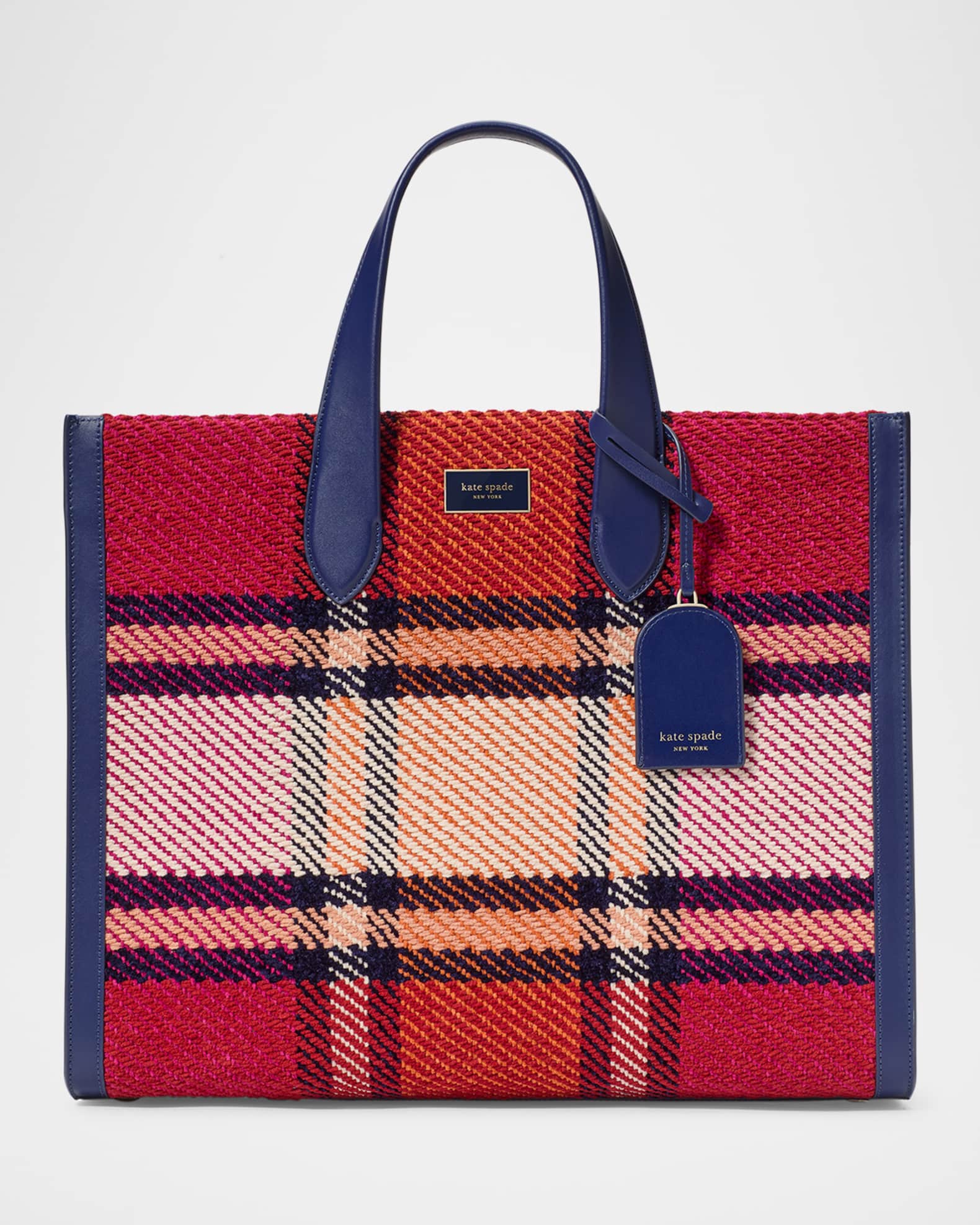 Kate spade plaid purse best sale