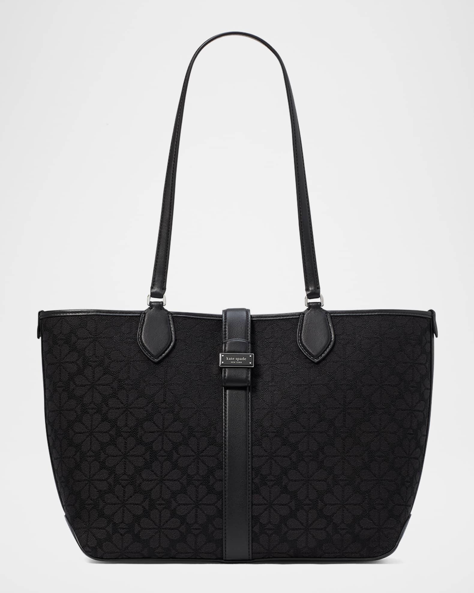 kate spade new york spade flower jacquard tote bag Neiman Marcus