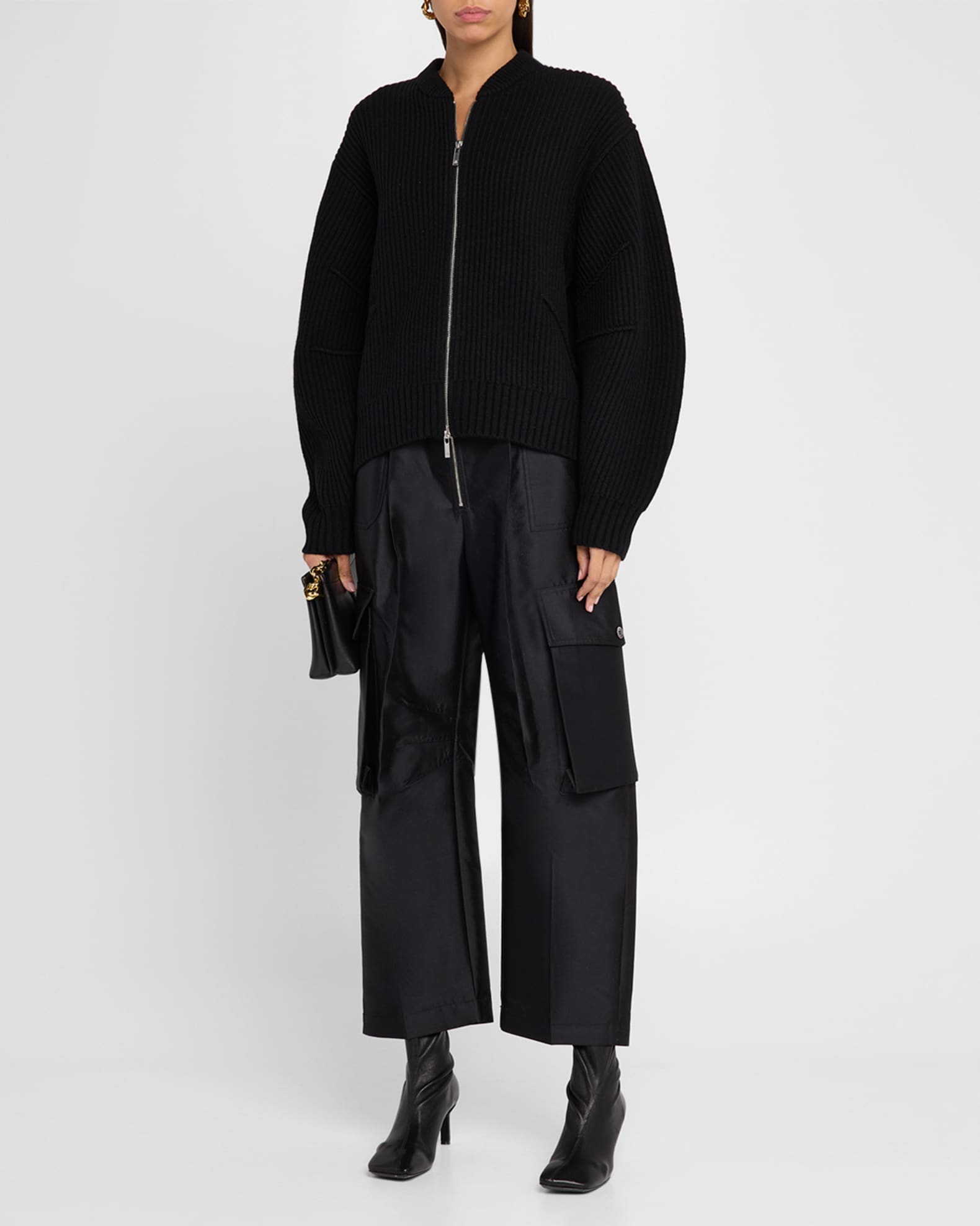 Apex Woolen Full-Zip Cardigan 1