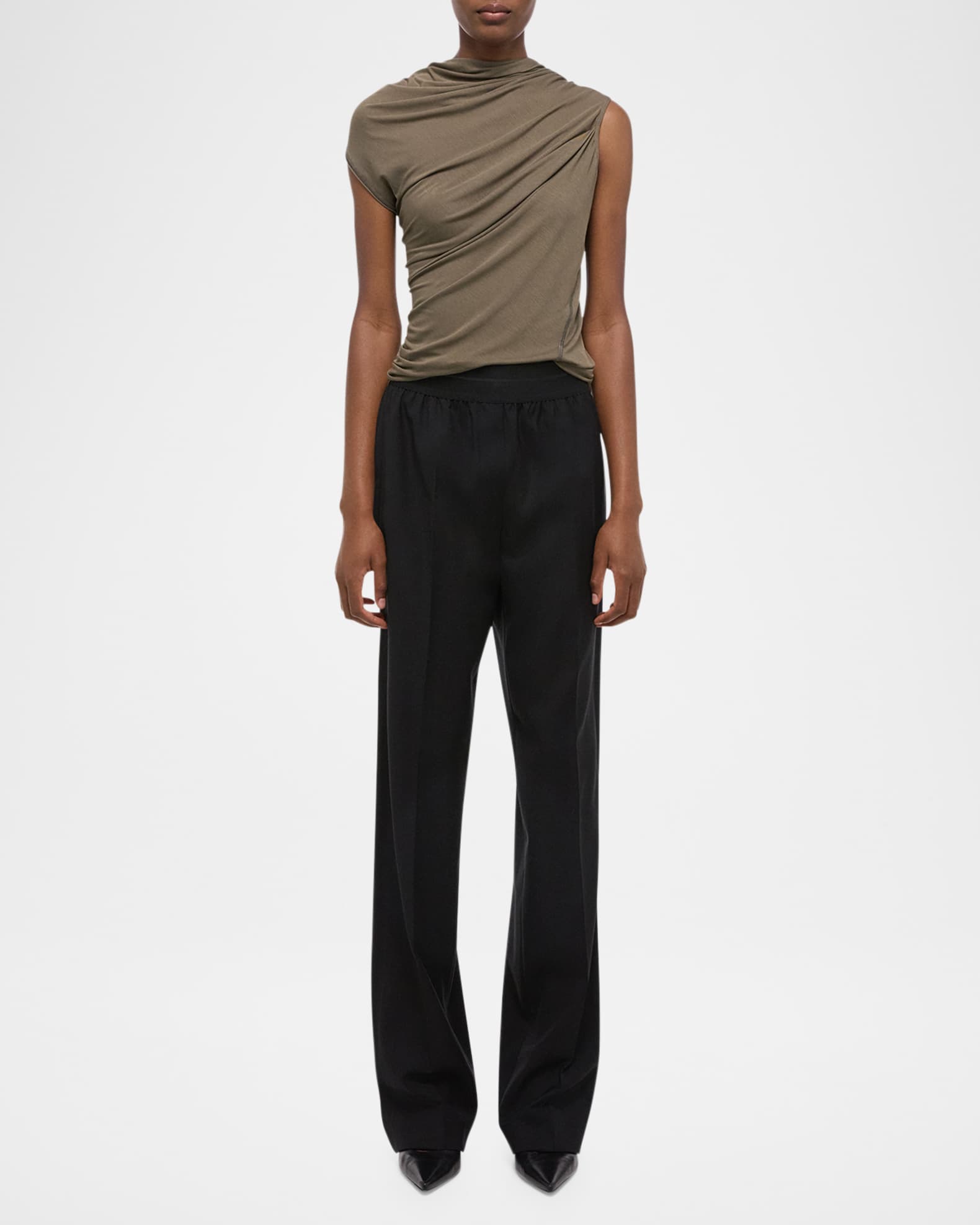 Logo Waistband Car Trousers 1