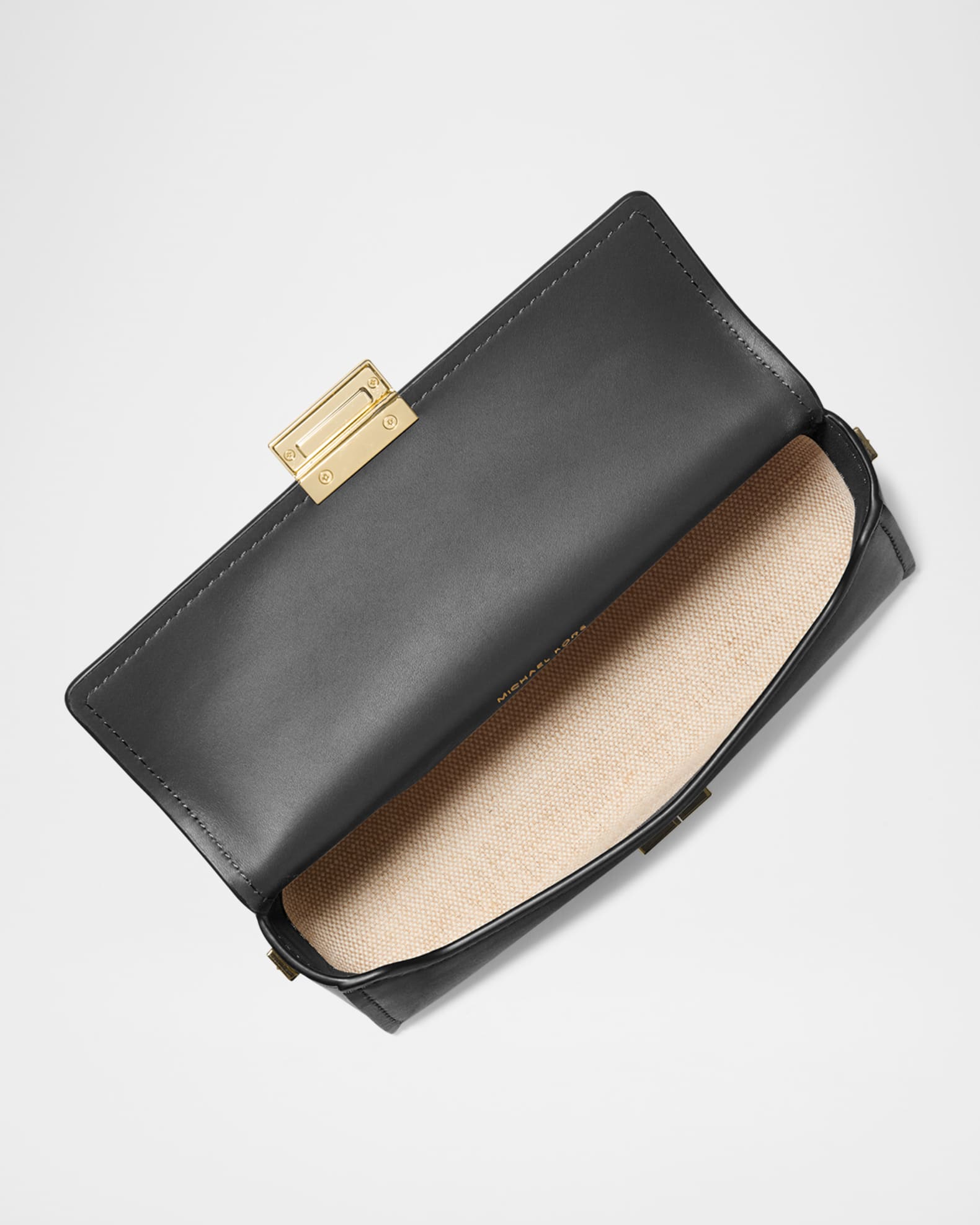 Ludlow Small Leather Pouchette Shoulder Bag 1