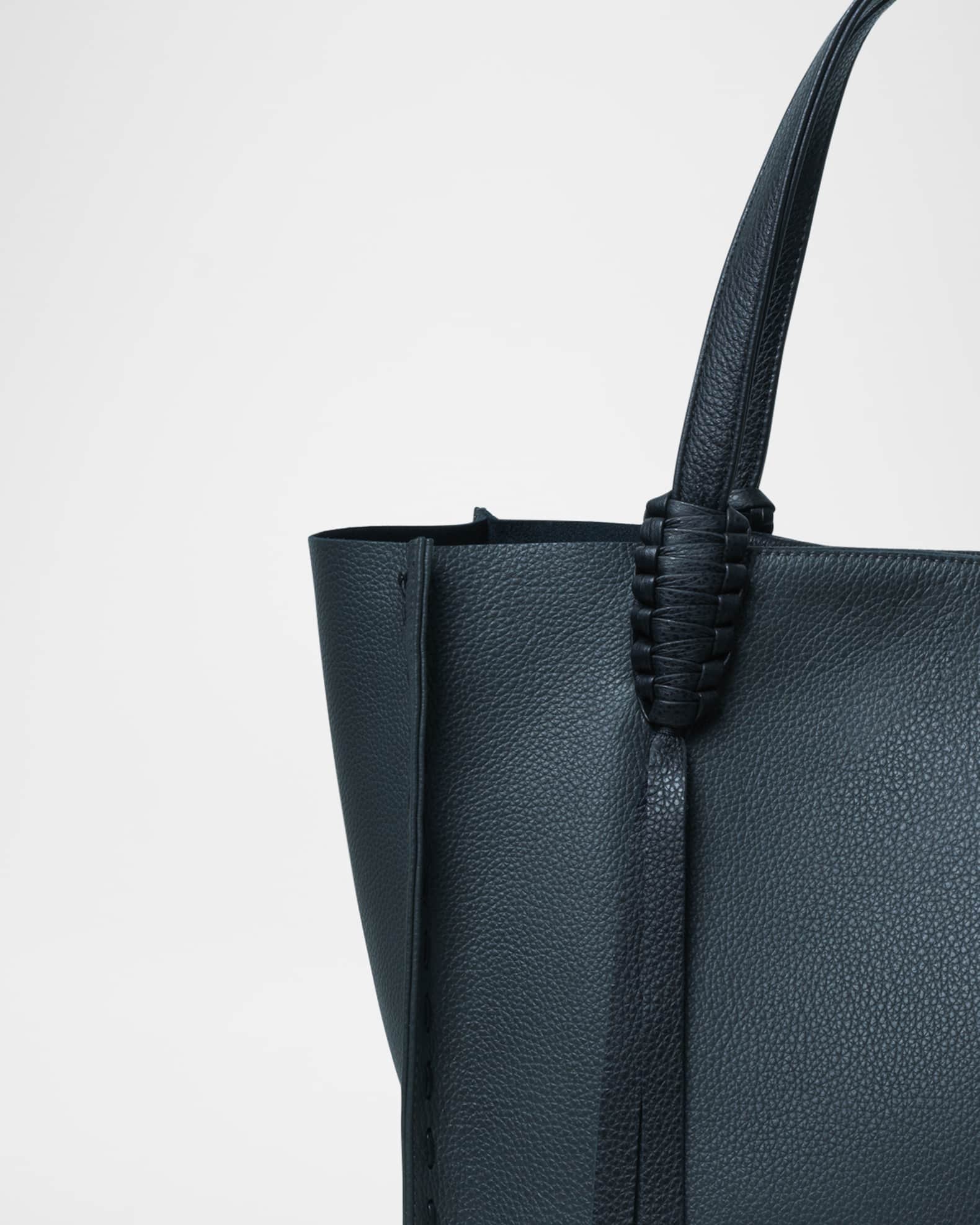Callista Ara Medium Grained Leather Tote Bag Neiman Marcus