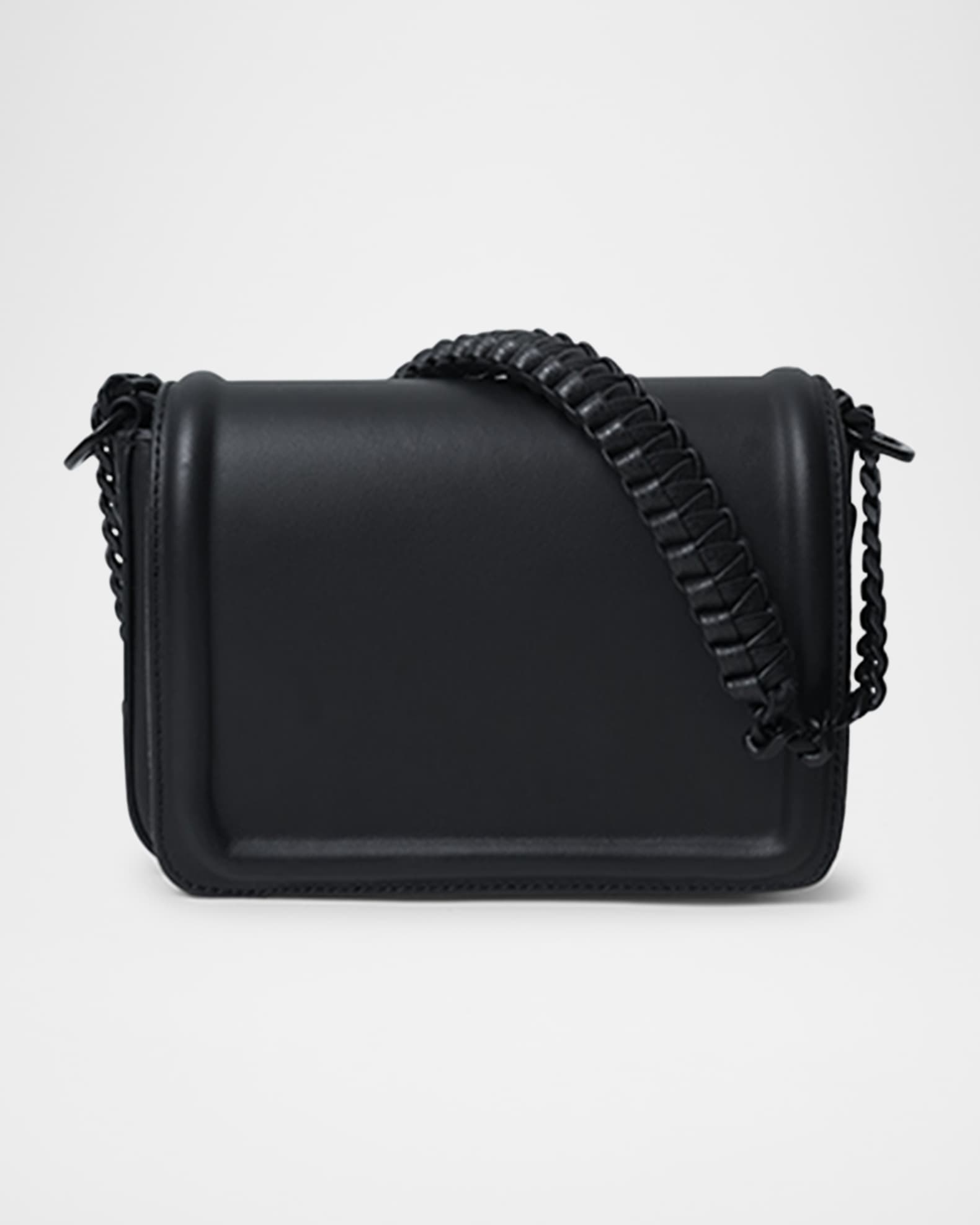 Mini Box Flap Leather Shoulder Bag 0
