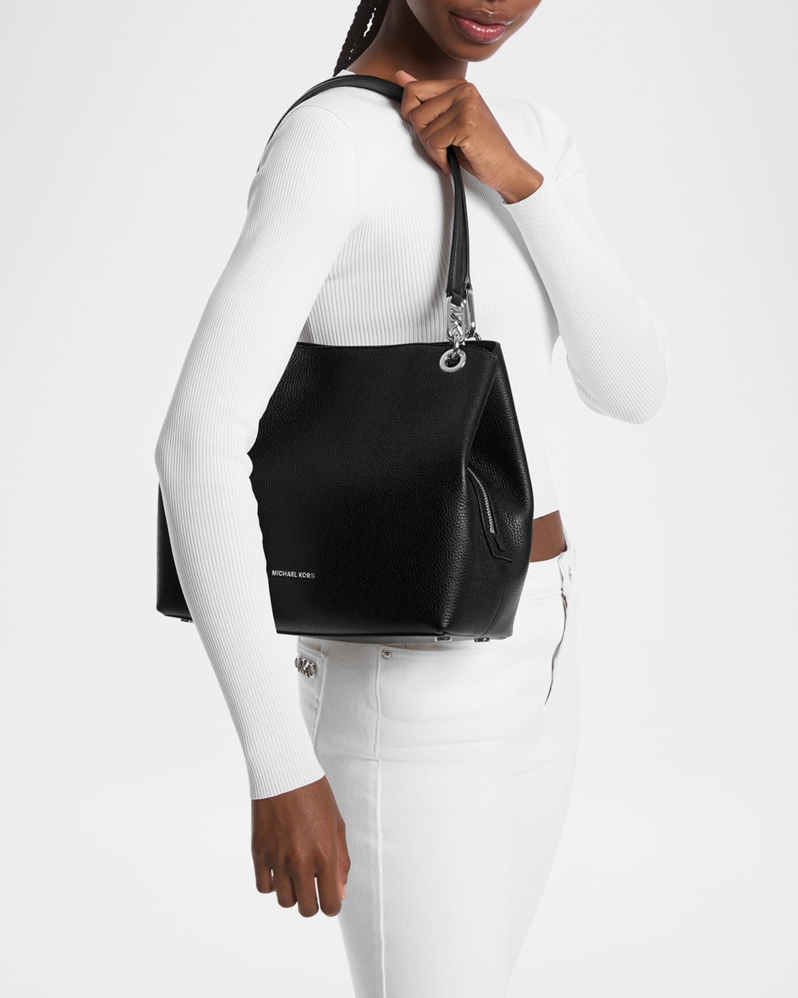 Kensington Large Leather Shoulder Tote Bag 1
