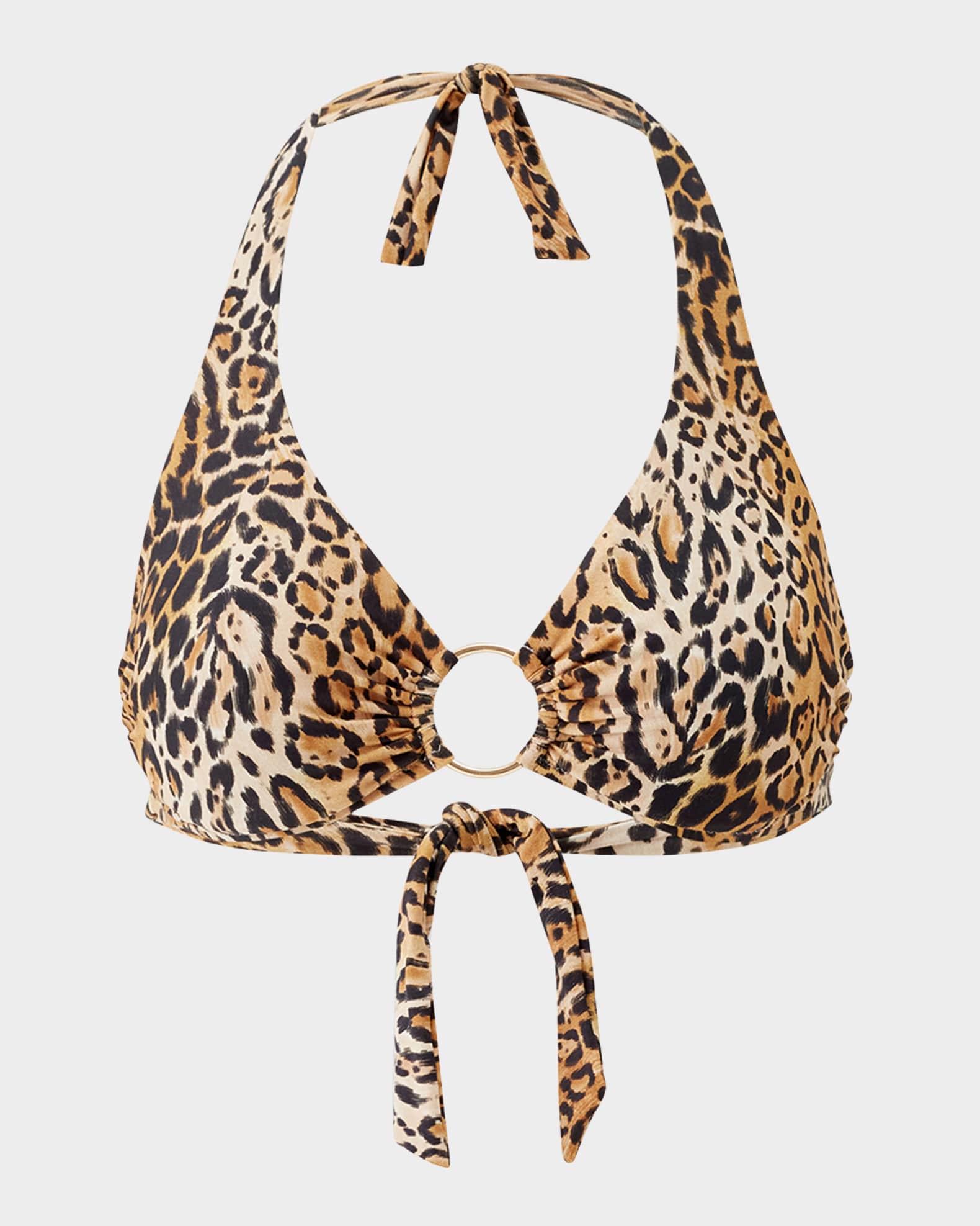 Brussels Leopard Bikini Top 0