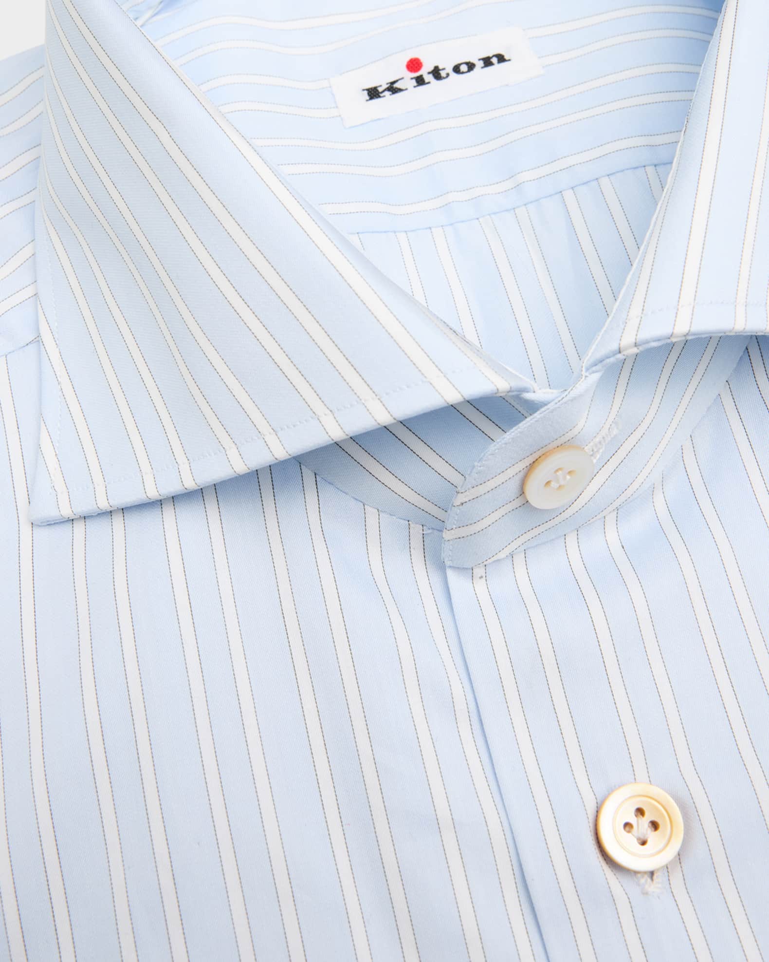 Men's Cotton Stripe Dress Shirt 1