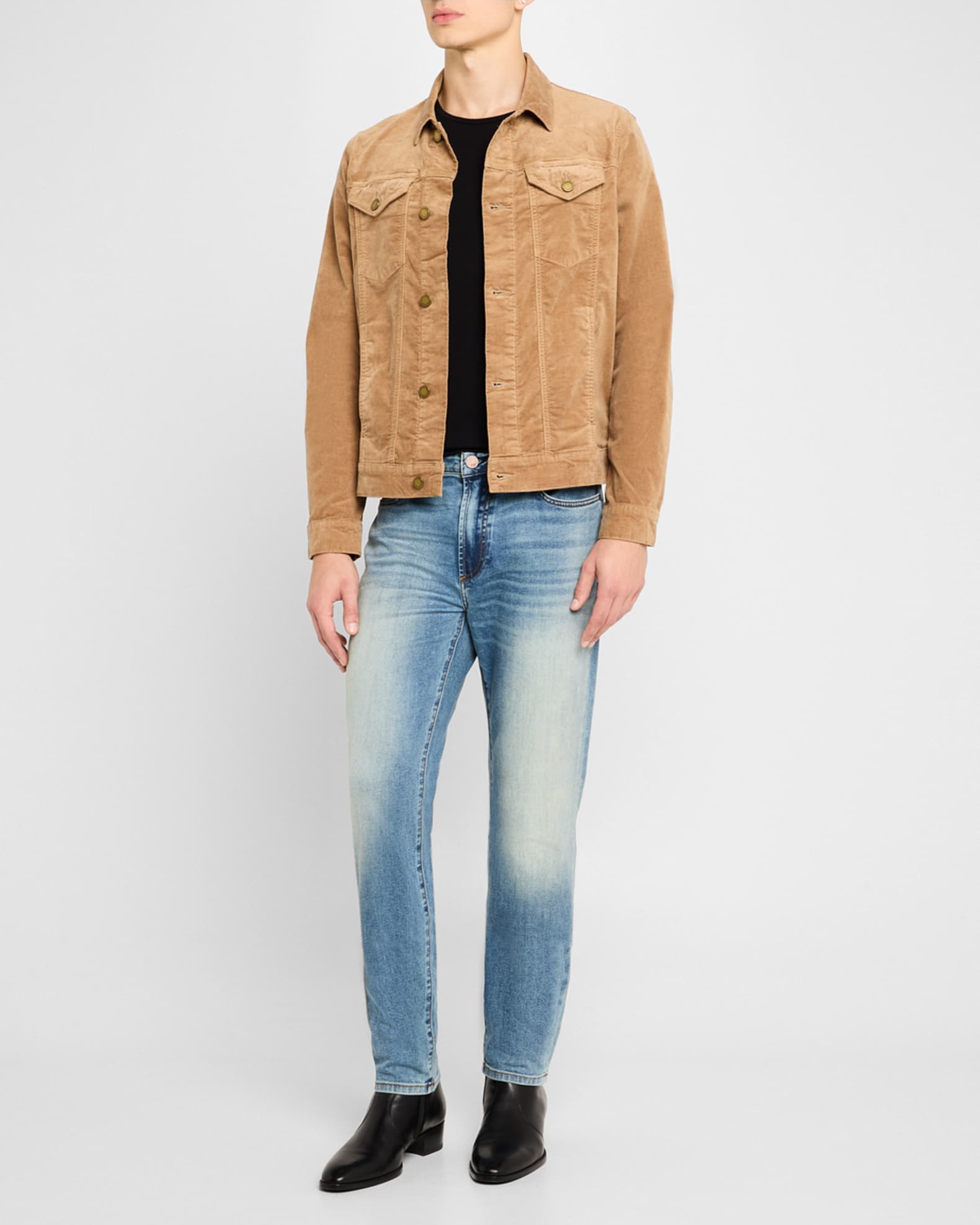 Men's Brando Faded Slim-Straight Jeans 1
