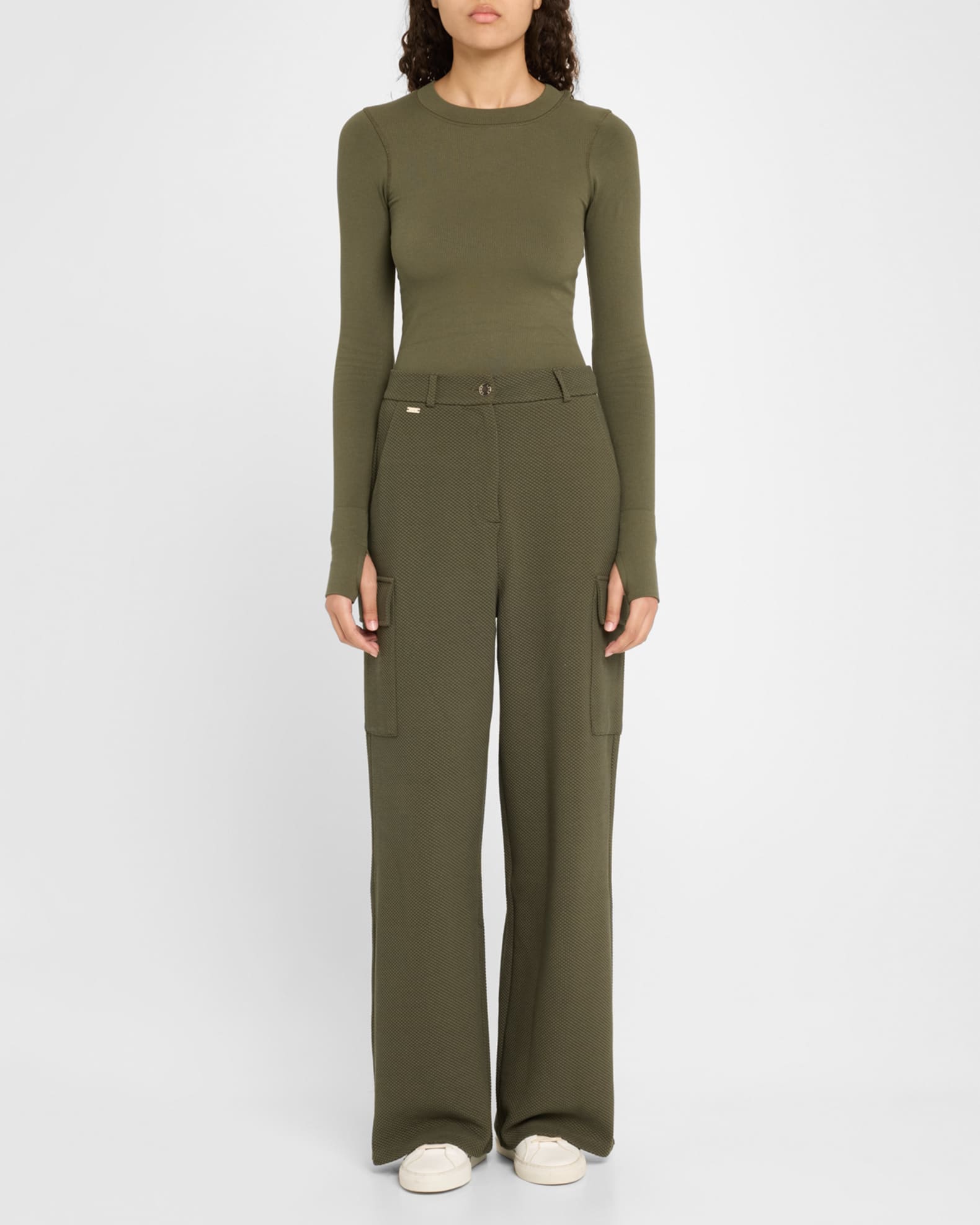 Maia Micromodal Soft Rib Long-Sleeve Shirt 1