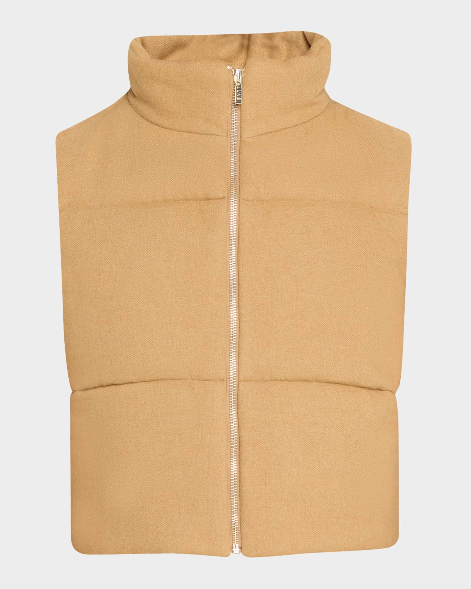 Izzy Wool-Blend Puffer Vest 0