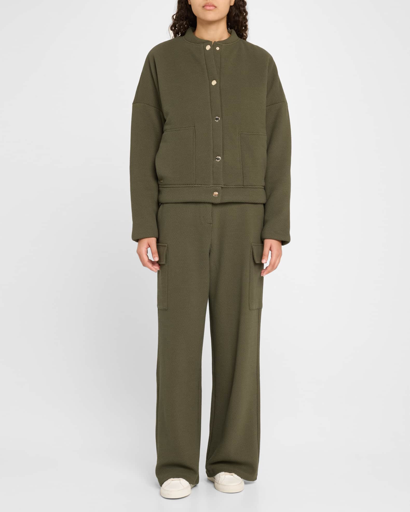 Moon Classic Oversized Bomber Jacket  1