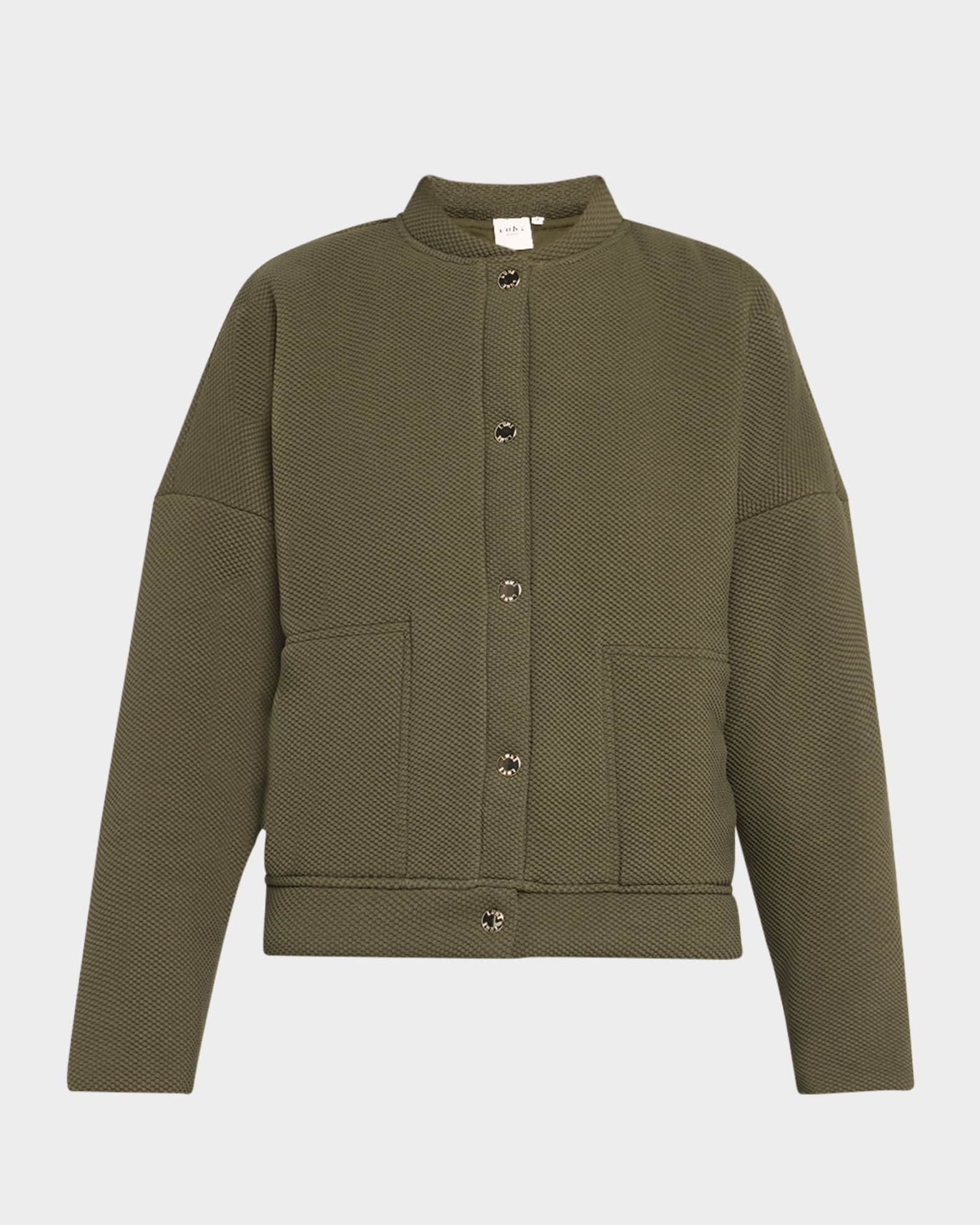 Moon Classic Oversized Bomber Jacket  0